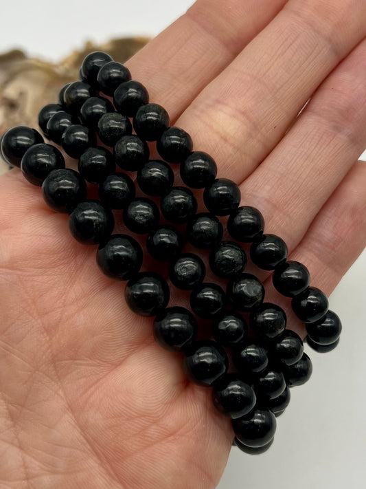 Hypersthene Bracelet - Good Luck, Self Love, Independence, PTSD, Clairvoyance