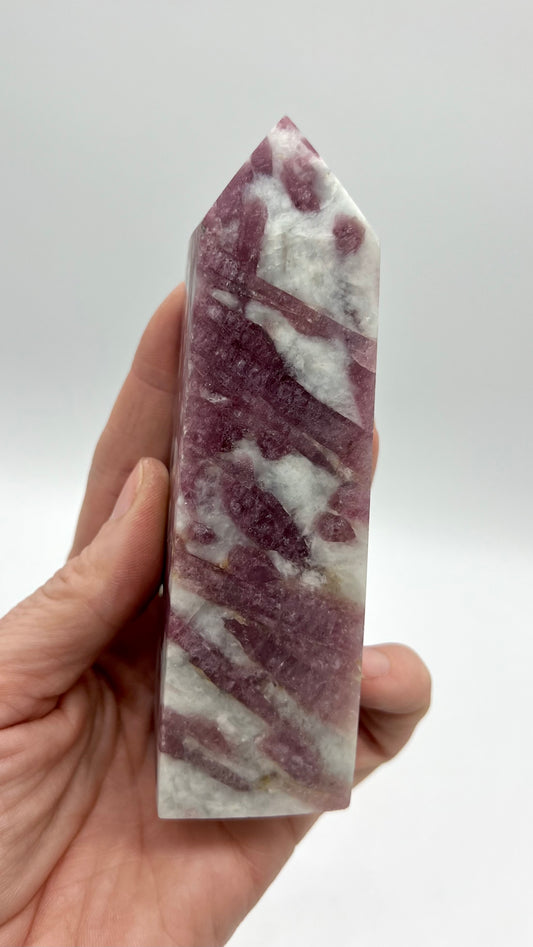 Pink tourmaline Tower