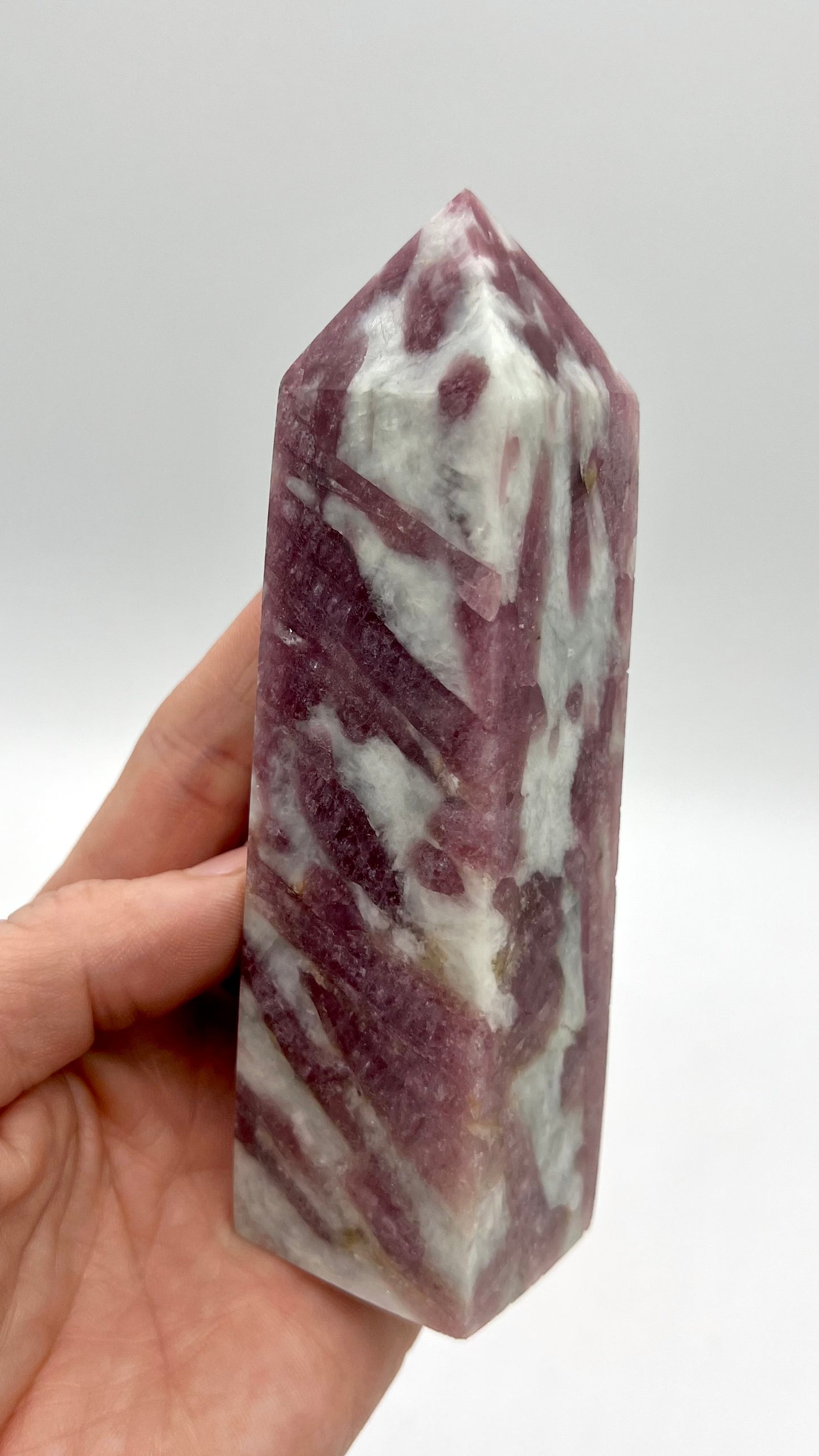 Pink tourmaline Tower