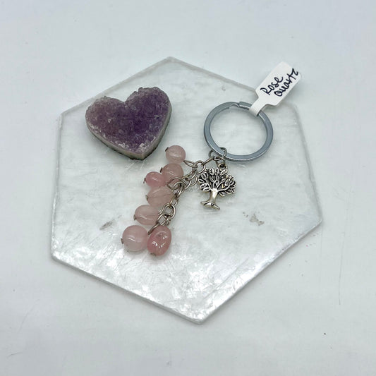 Crystal Tree of Life Keychains