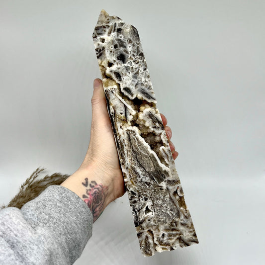 Sphalerite XXL Druzy Tower