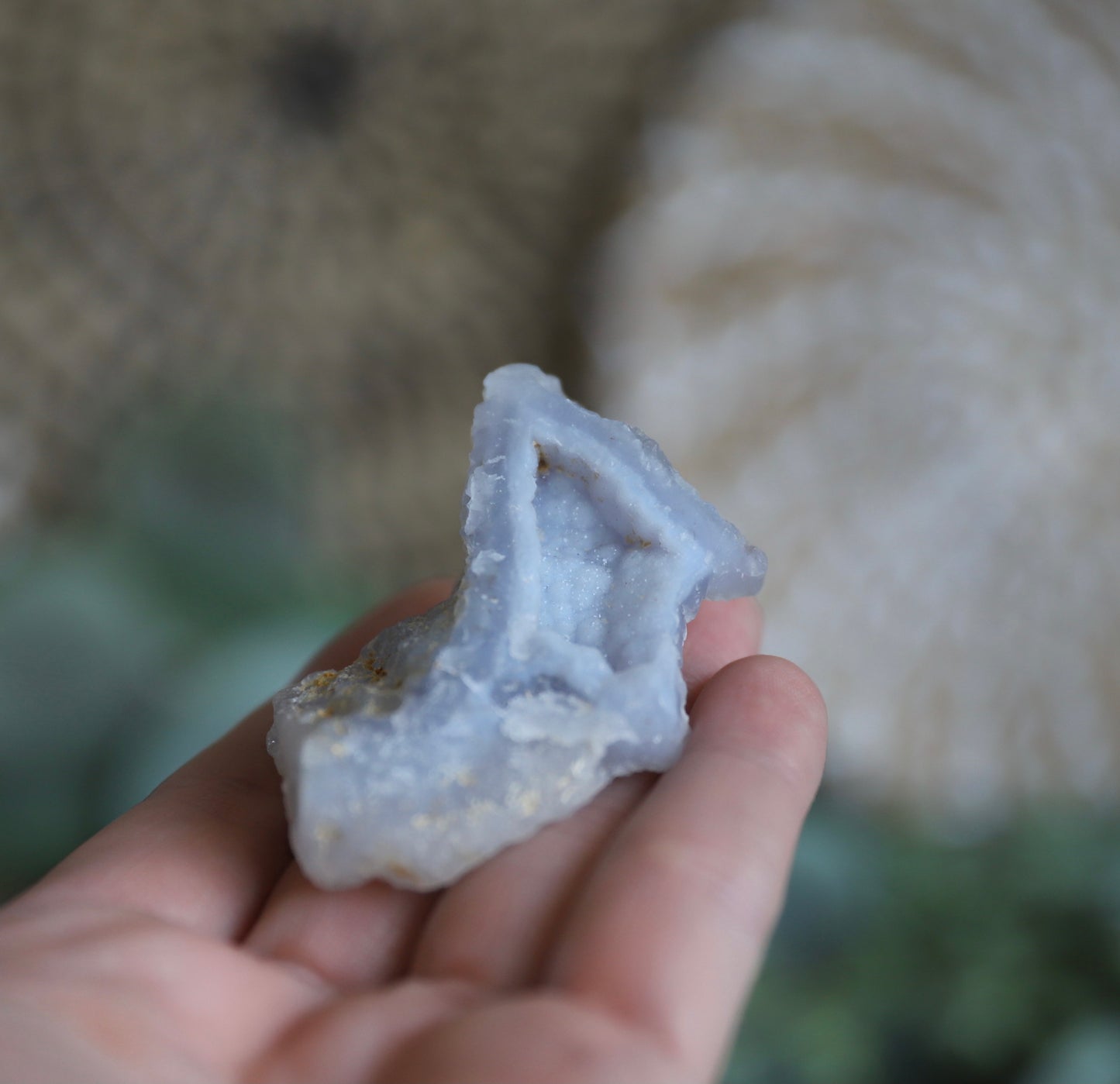 Blue Lace Agate Free Form - Druzy