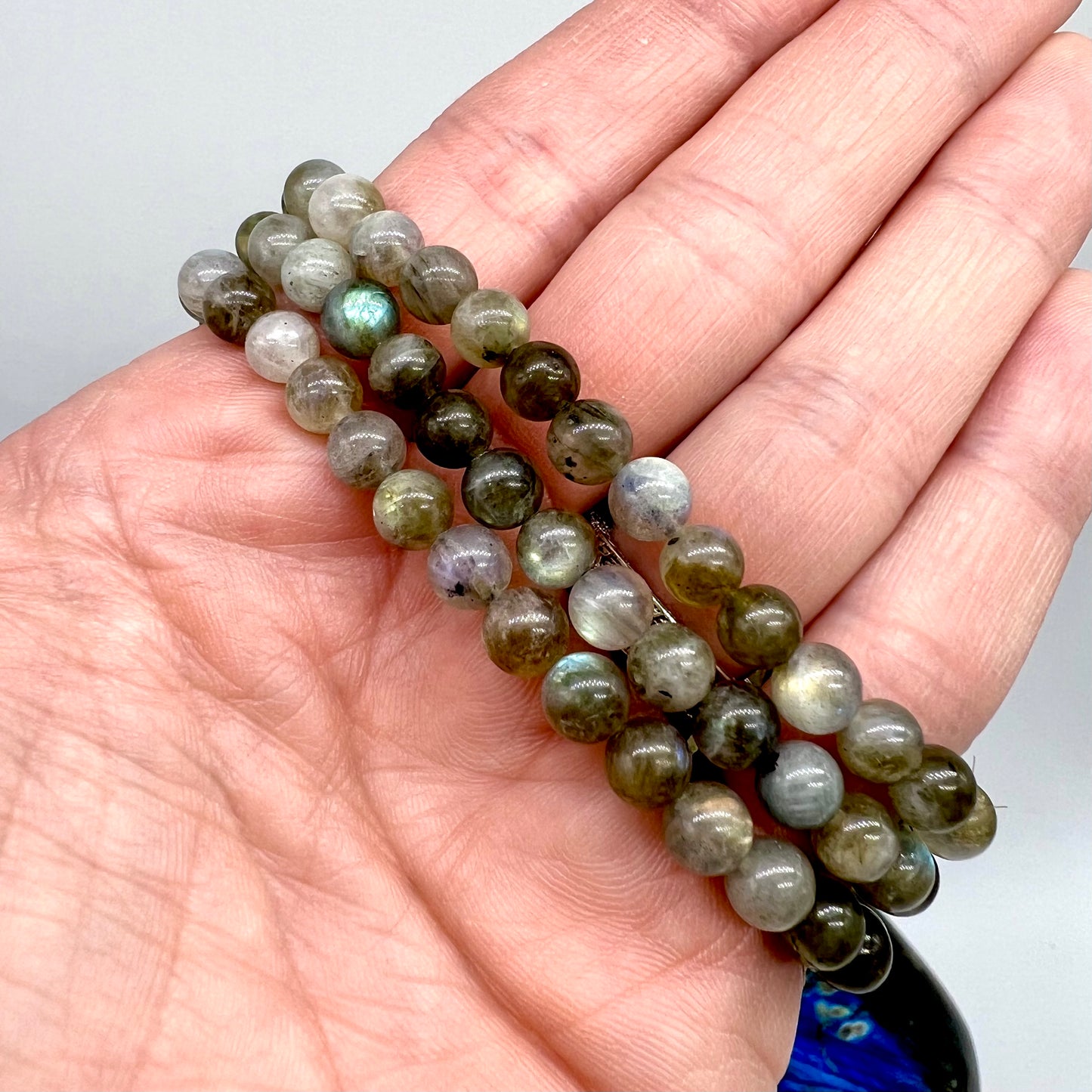 Labradorite Bracelet - Transformation, Intuition, Protection, Stress Anxiety Relief