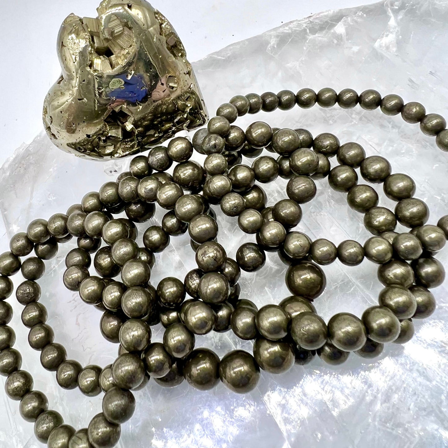 Pyrite Bracelet - Positivity, Detox, Self-Worth, Wealth