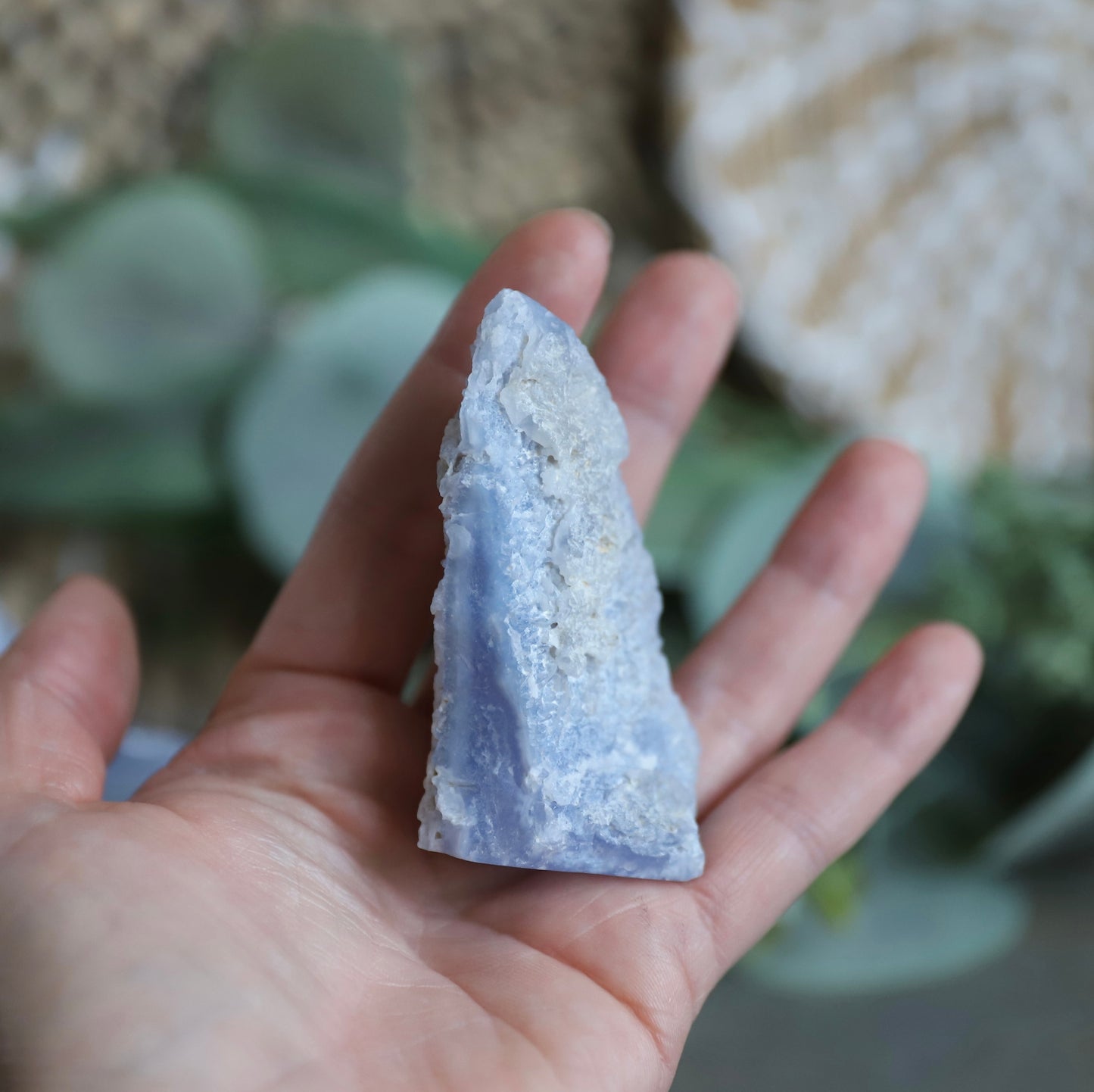 Blue Lace Agate Free Form - Druzy
