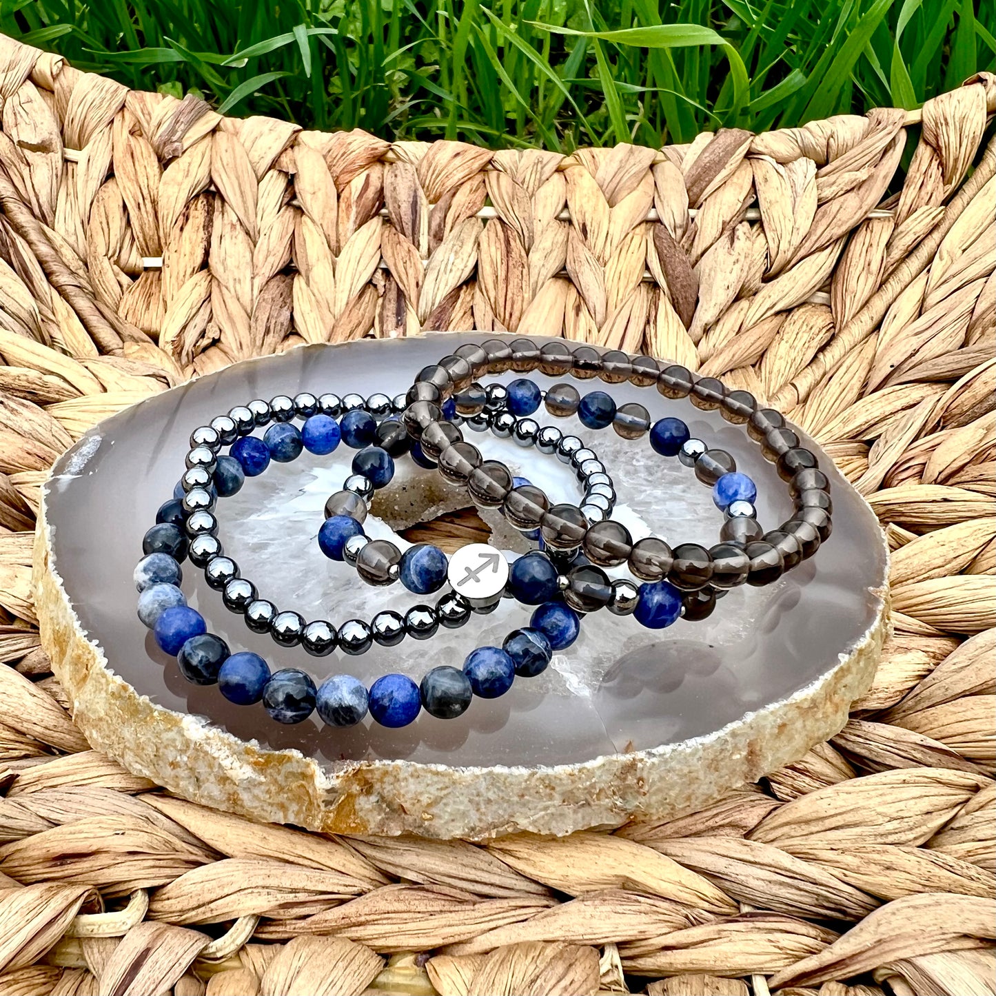 Sagittarius Zodiac Bracelet - Promotes Balance, Courage, Strength, Releases Negative Energy