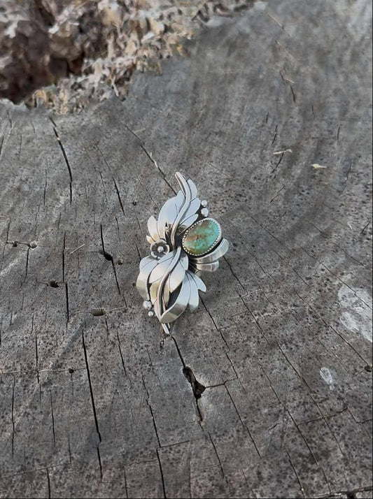 Royston Turquoise boho Ring