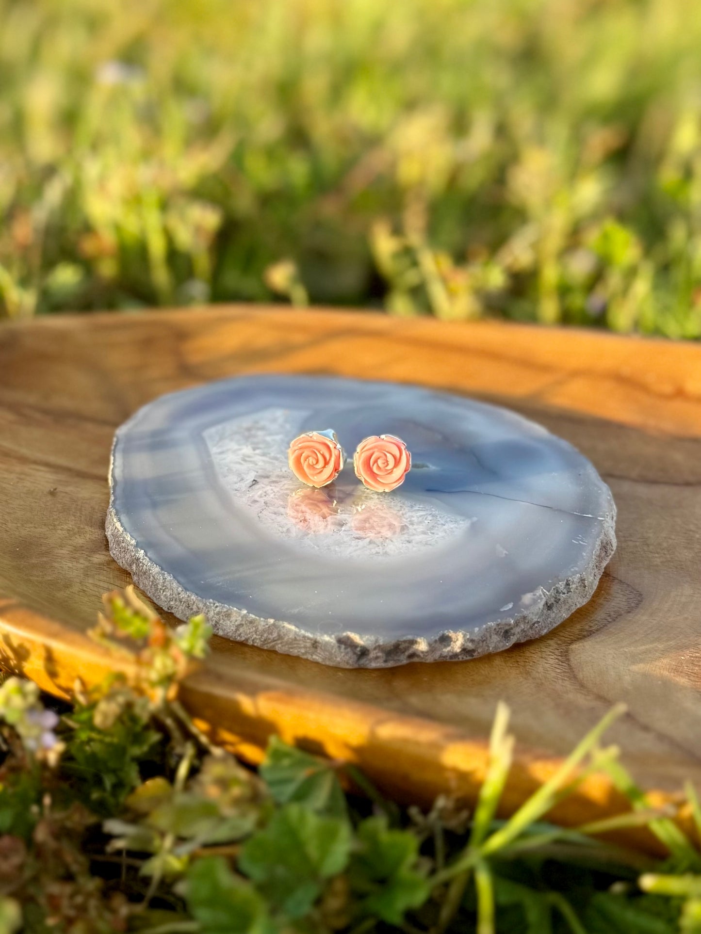 Pink Conch Boho Earring Jackets – Convertible Sterling Silver Statement Earrings