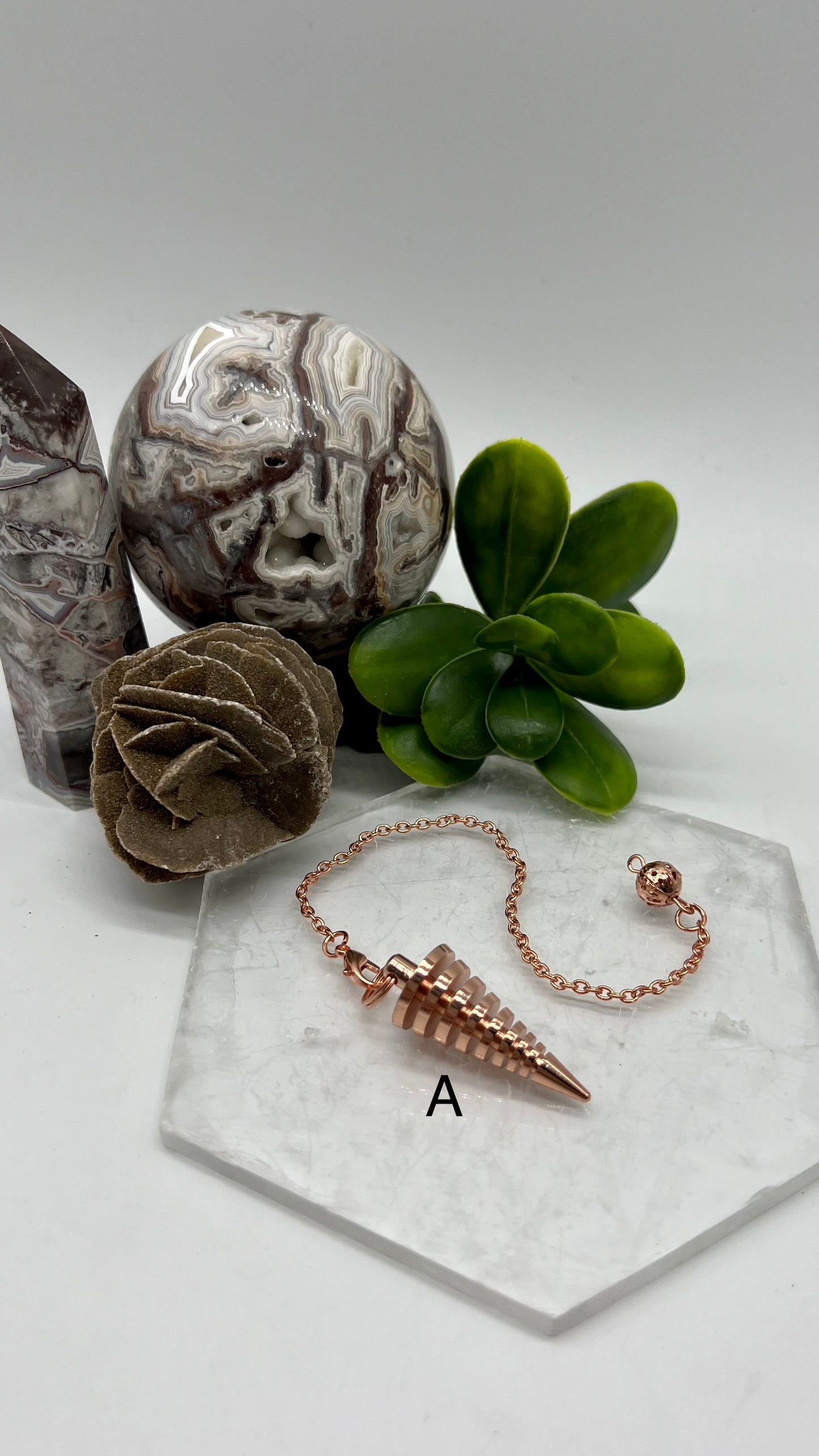 Rose Gold Pendulum