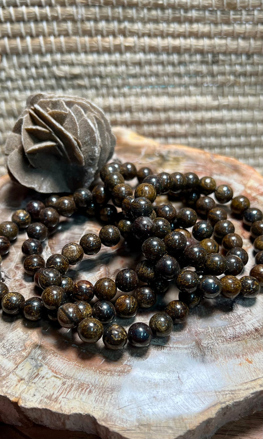 Bronzite Bracelet - Clarity, Good Judgment, Boosts Confidence, Creativity