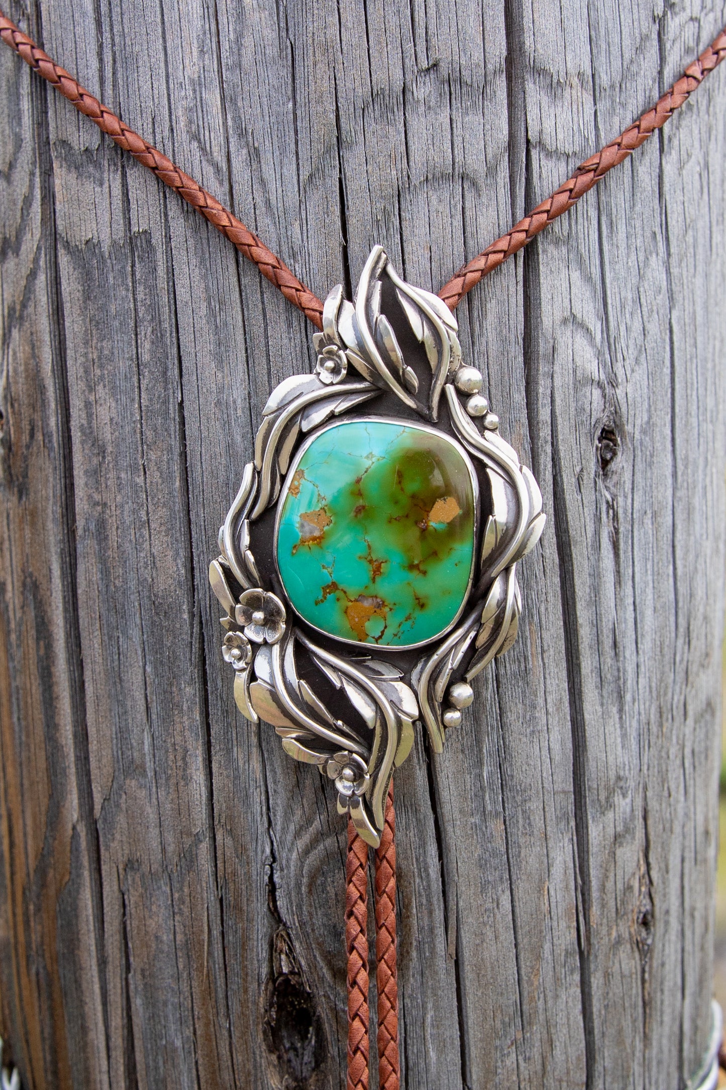 Royston Turquoise Boho Bolo Tie | Montana Collection