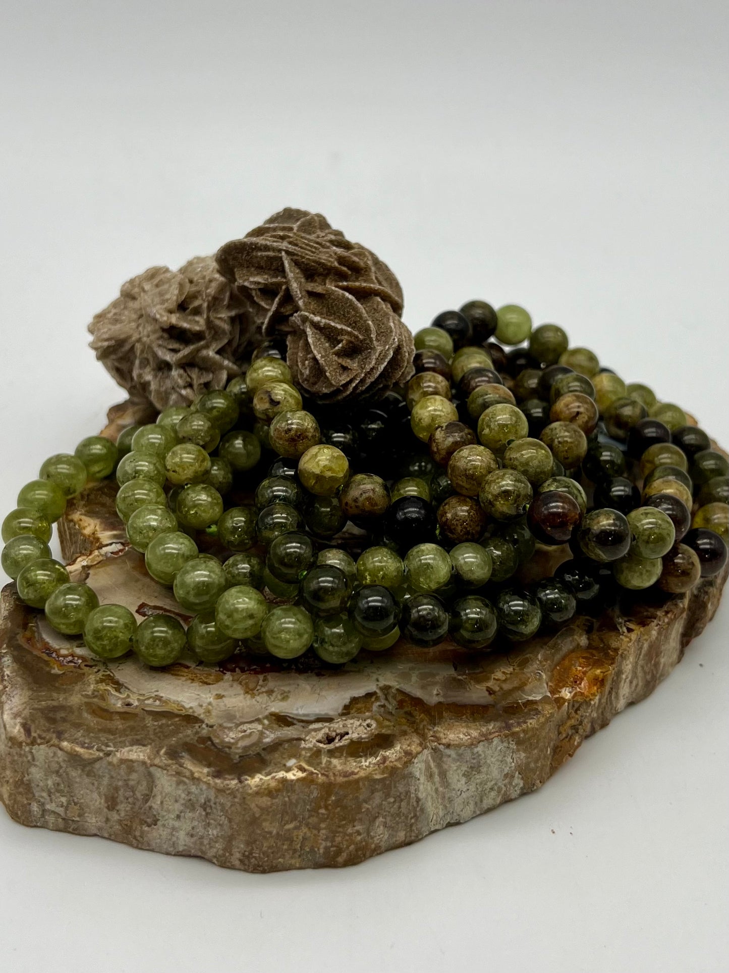 Tsavorite/Green Garnet Bracelet - Confidence, Prosperity, Past Trauma, Success