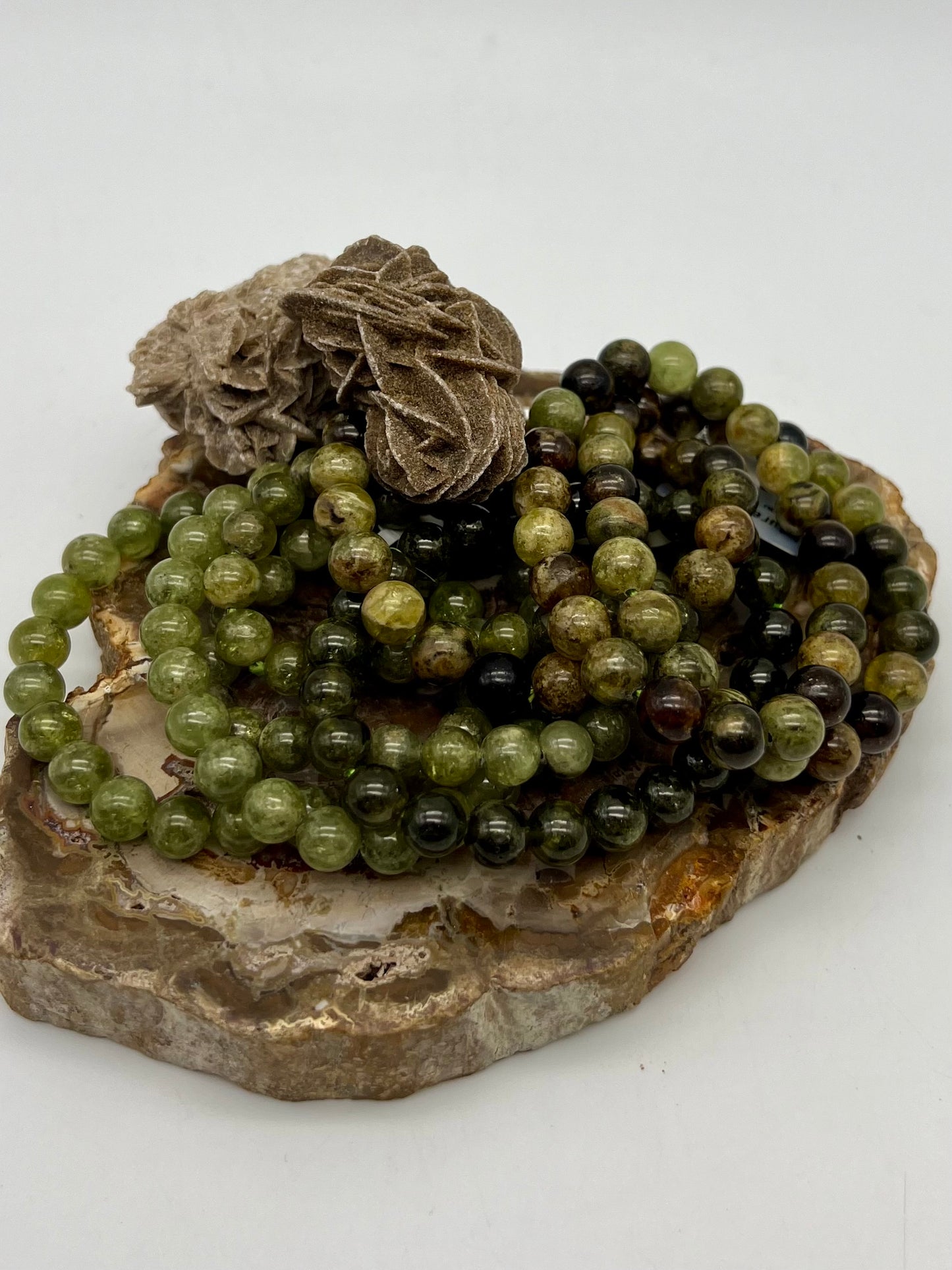 Tsavorite/Green Garnet Bracelet - Confidence, Prosperity, Past Trauma, Success