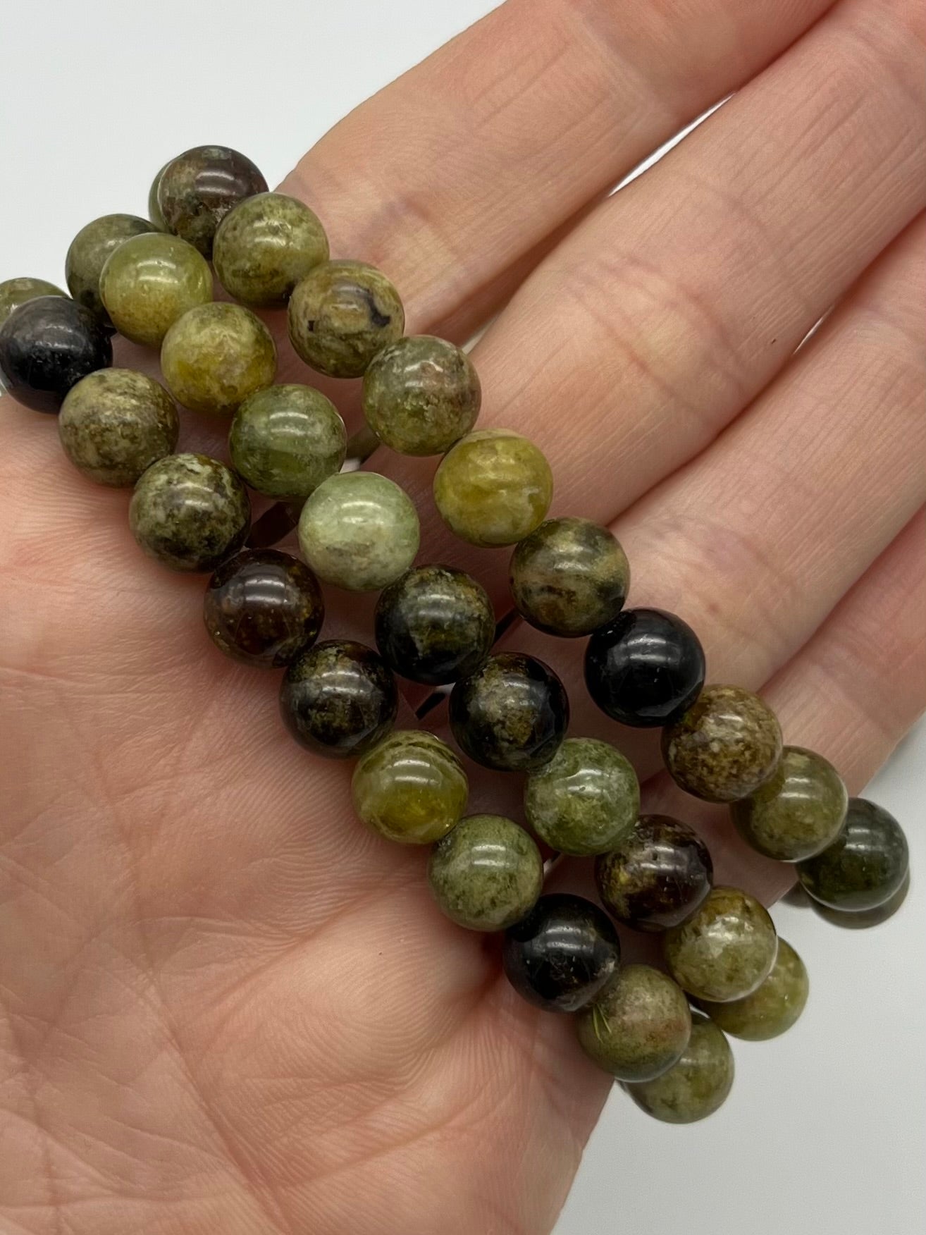 Tsavorite/Green Garnet Bracelet - Confidence, Prosperity, Past Trauma, Success
