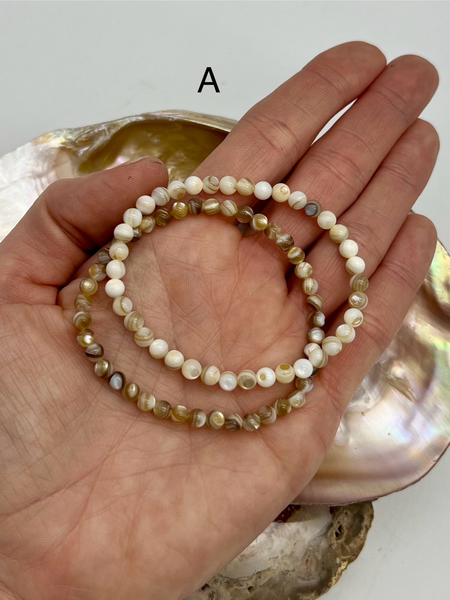 Shell Bracelet - Protection, Intuition, Sensitivity, Imagination