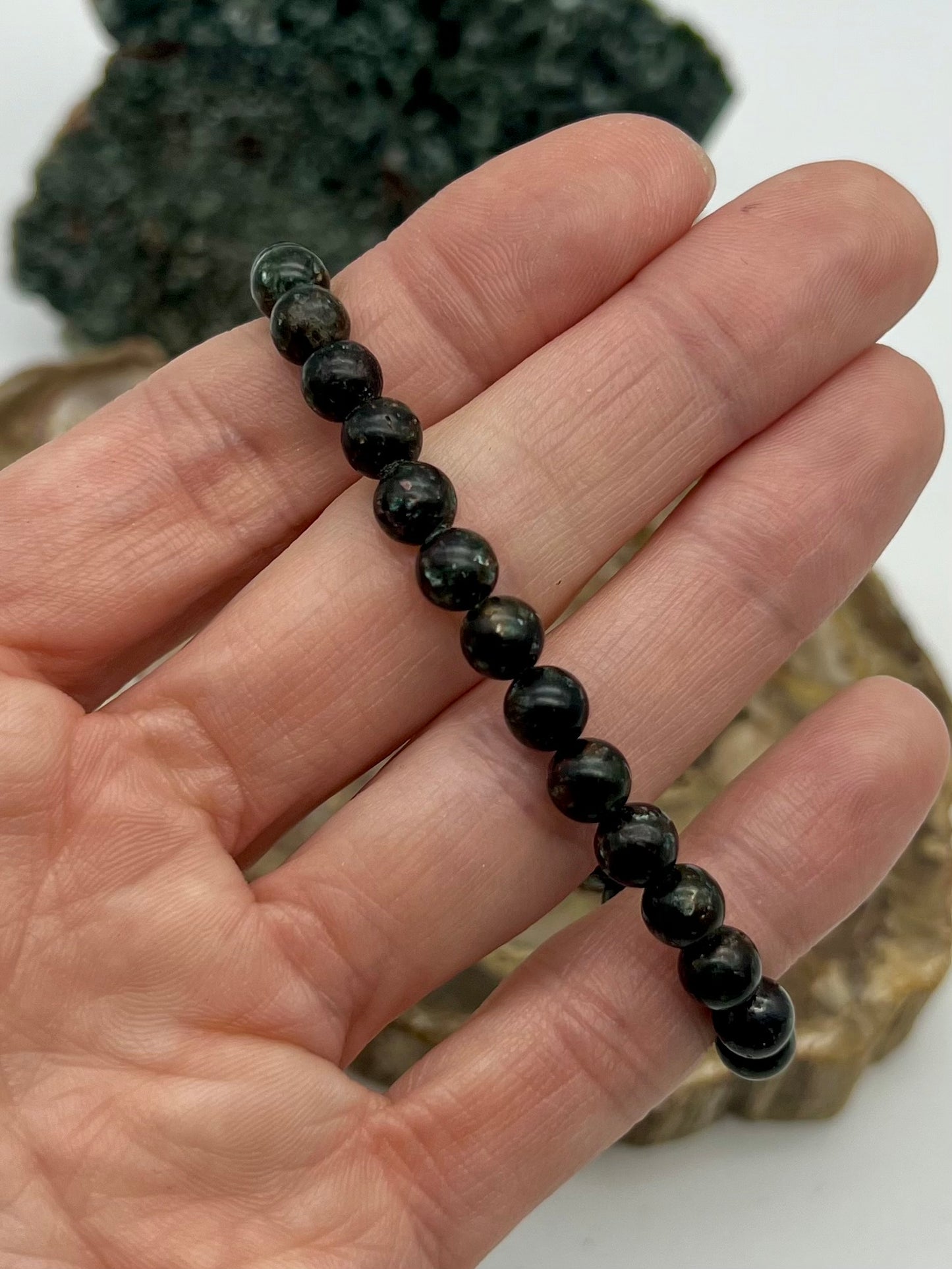 Seraphinite Bracelet - Trust, Leadership, Health, New Beginnings