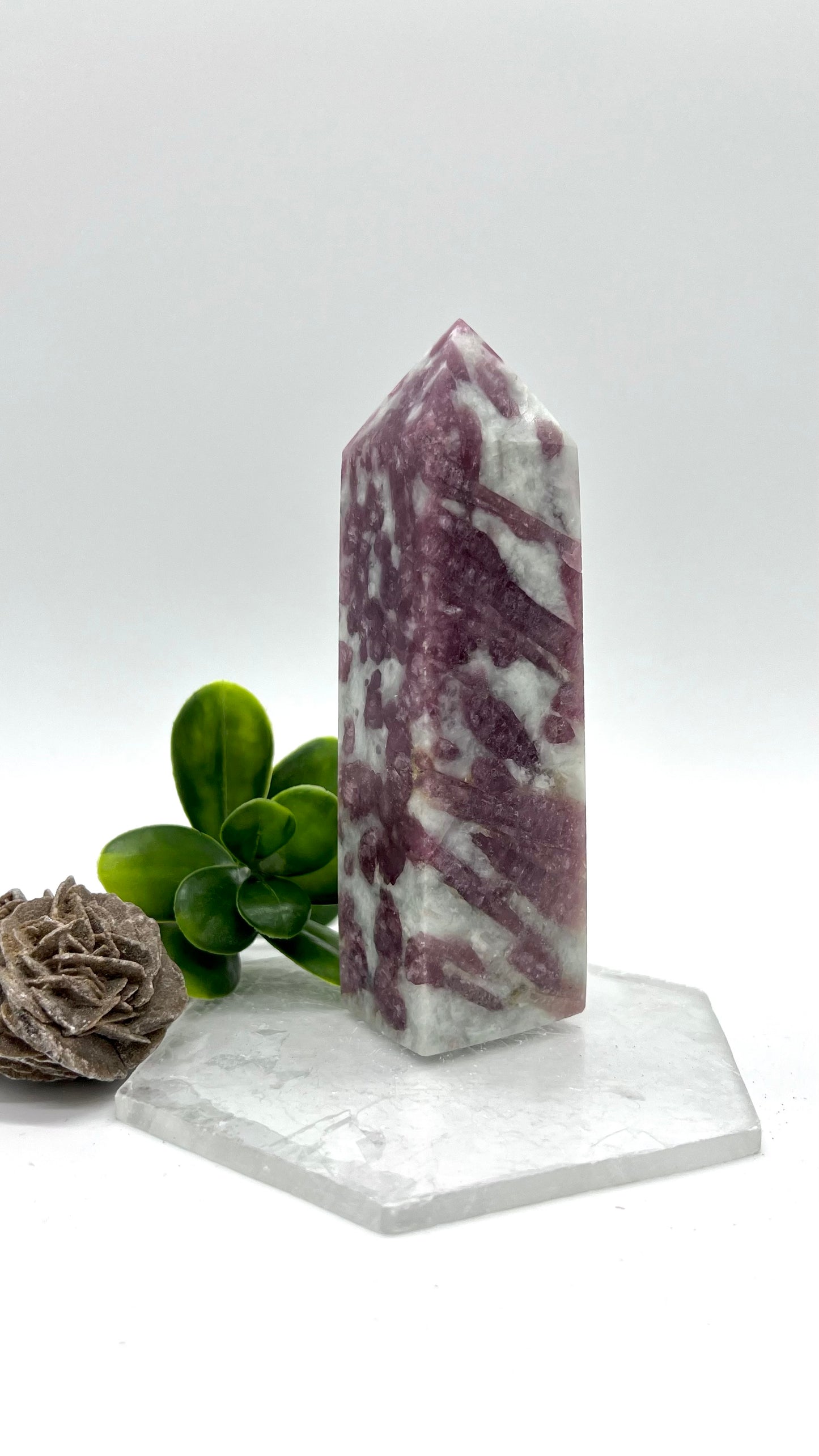 Pink tourmaline Tower