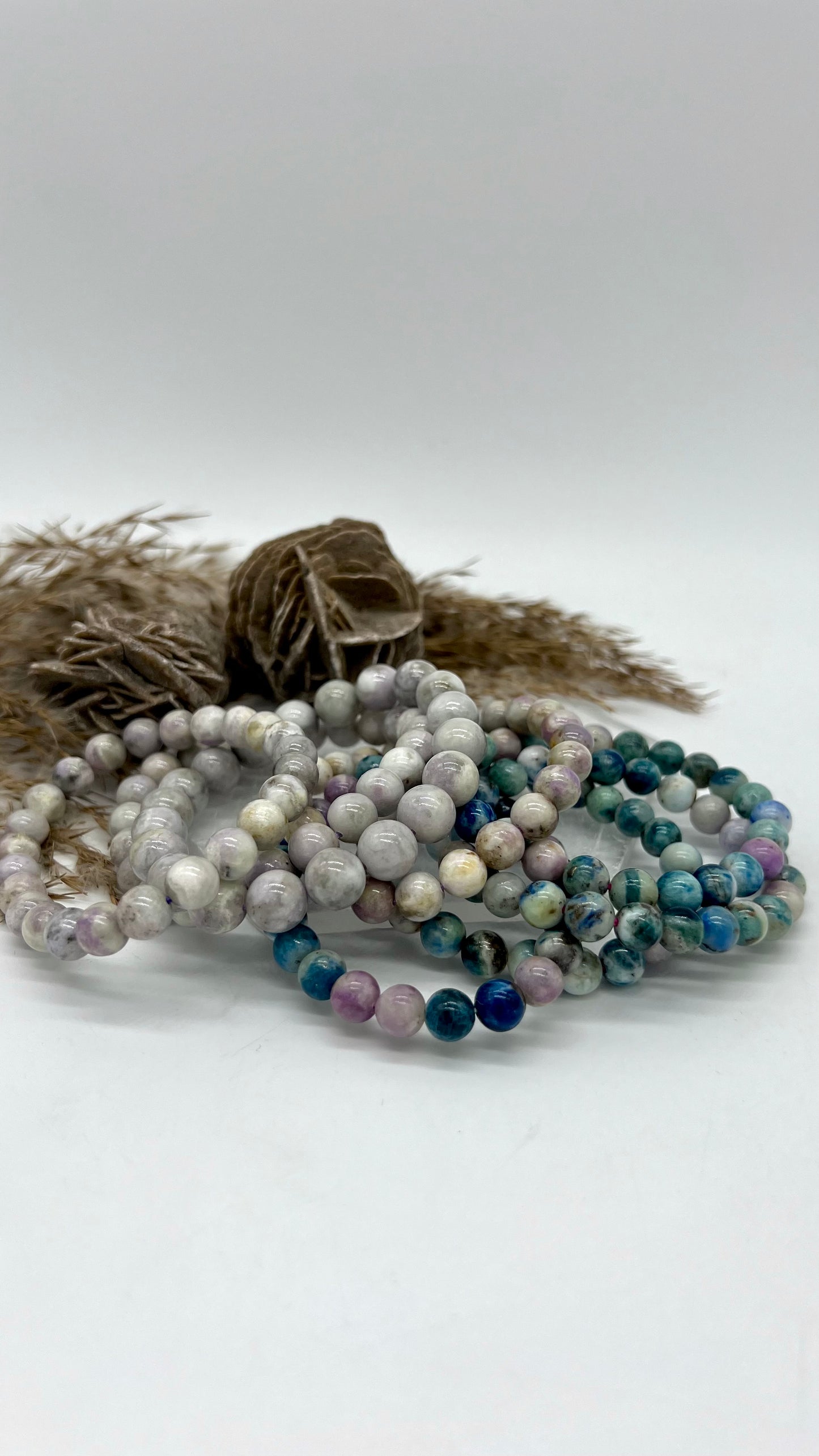 Rare Hackmanite Bracelet -  Communication, Clarity, Dreams, Growth, Trust, UV