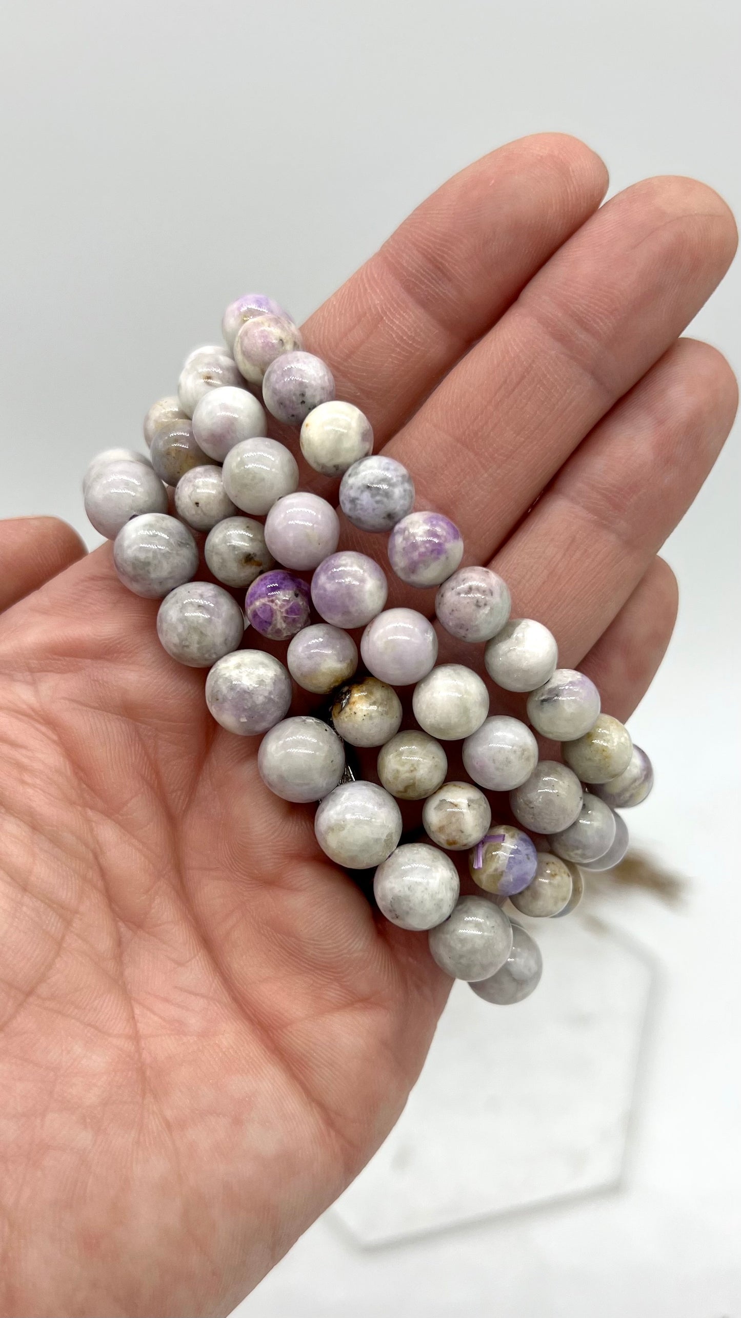 Rare Hackmanite Bracelet -  Communication, Clarity, Dreams, Growth, Trust, UV