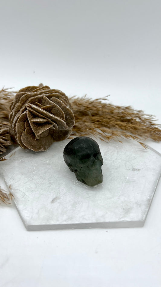 Labradorite Skull Small