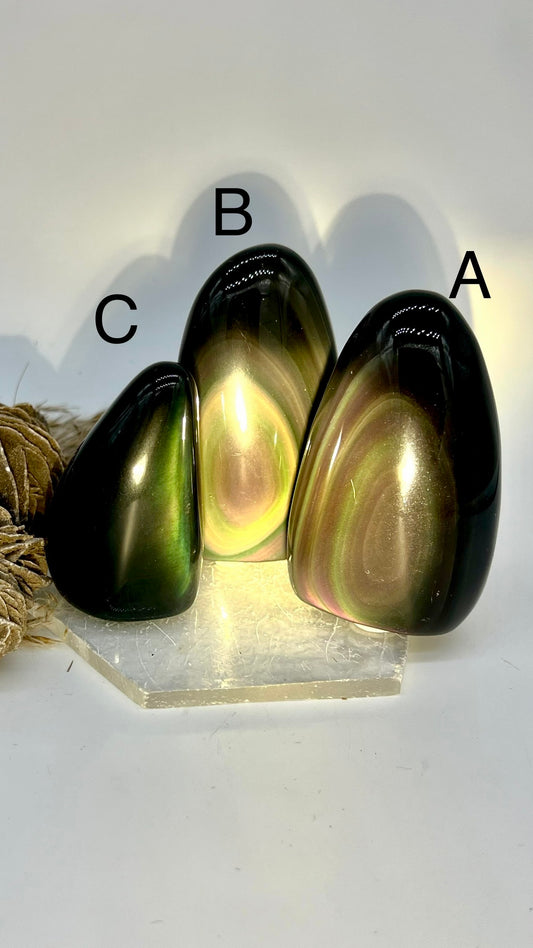 Rainbow Obsidian FreeForm