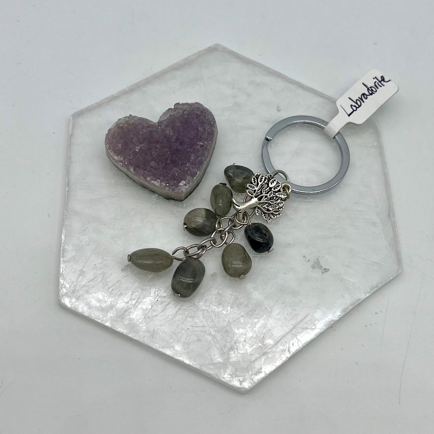 Crystal Tree of Life Keychains