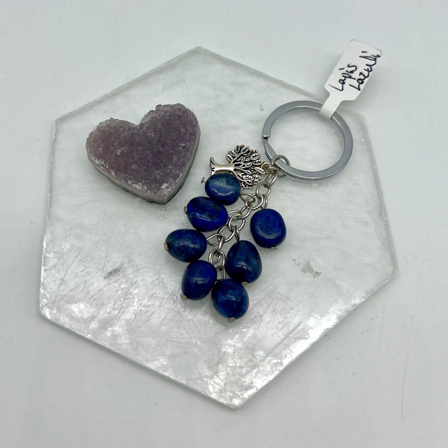 Crystal Tree of Life Keychains