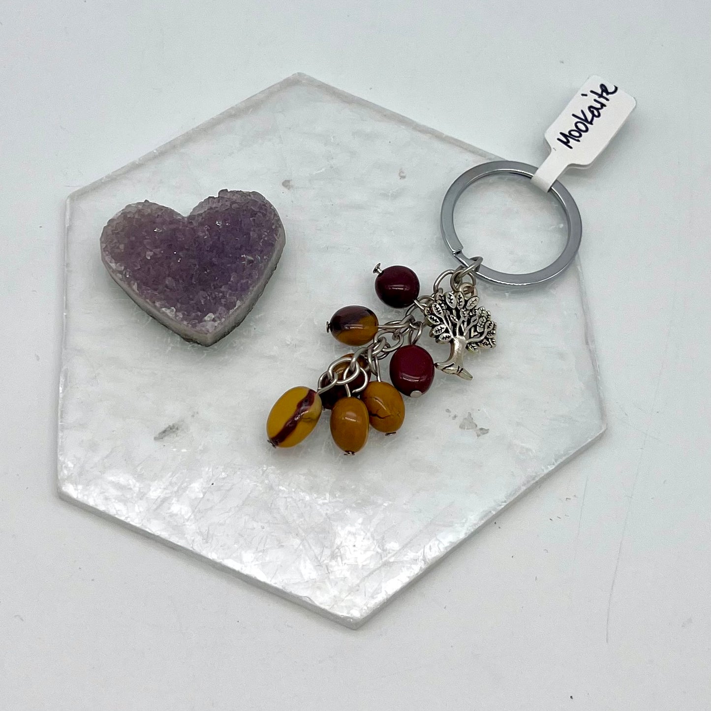 Crystal Tree of Life Keychains