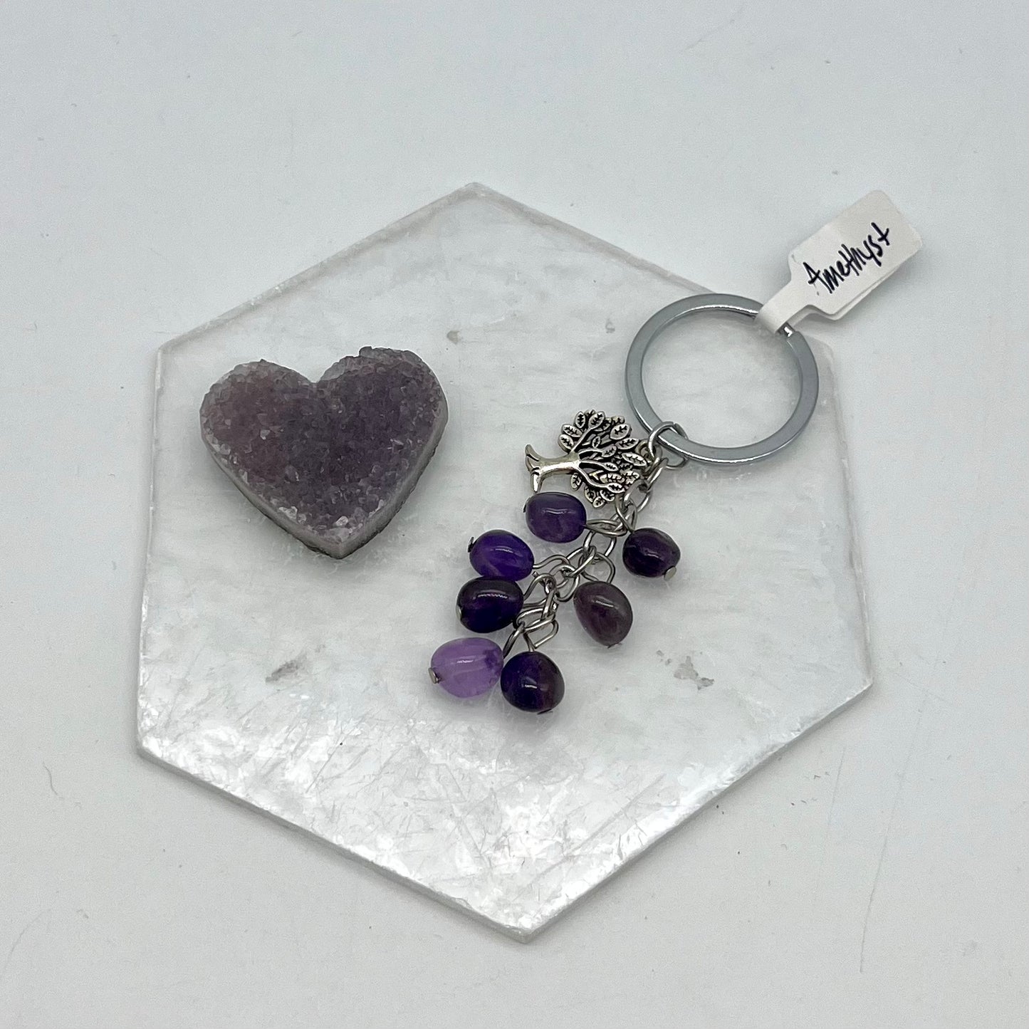 Crystal Tree of Life Keychains