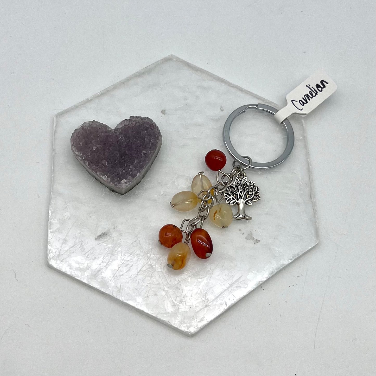 Crystal Tree of Life Keychains