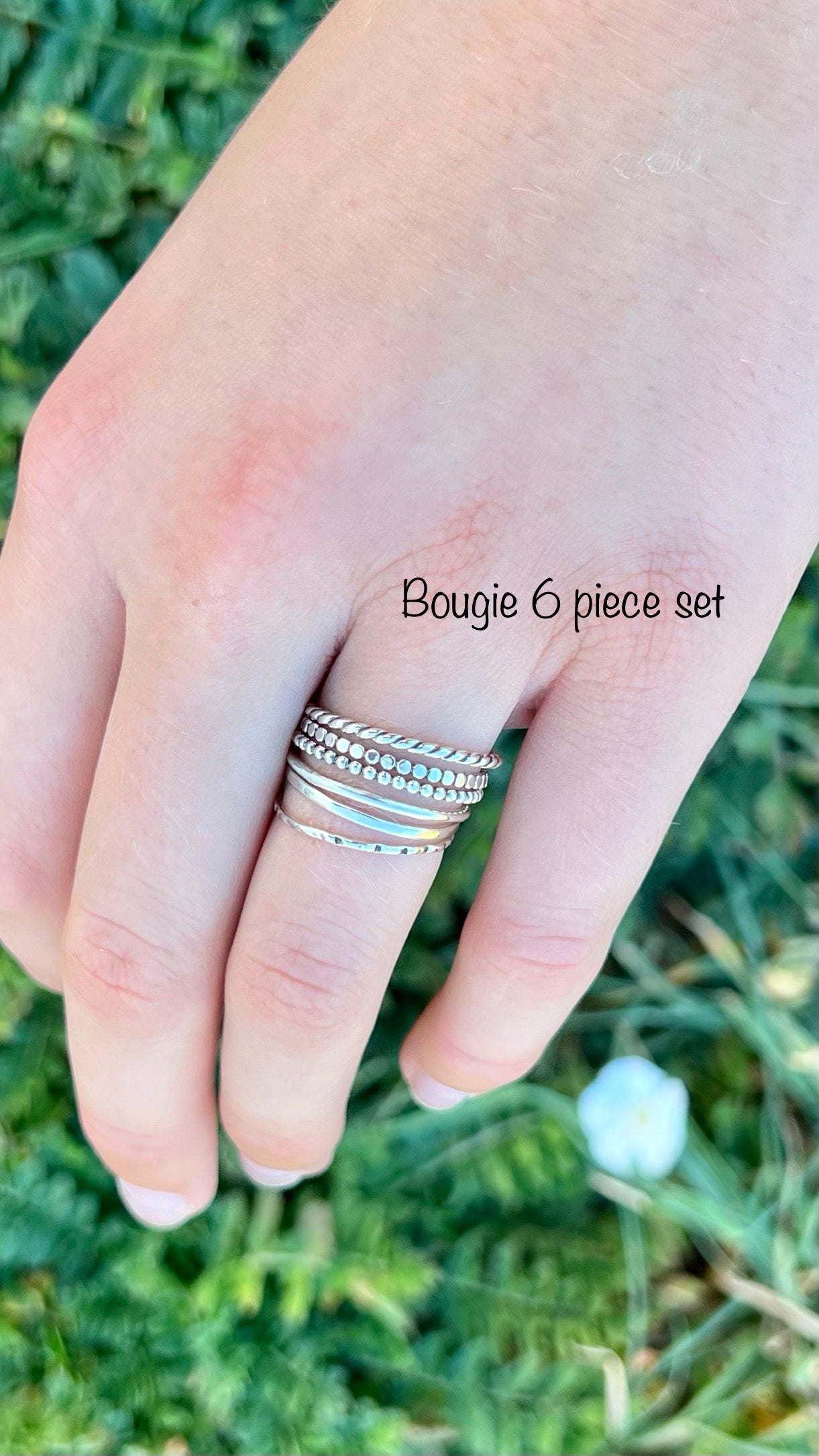 Sterling Silver Stackable ring Sets
