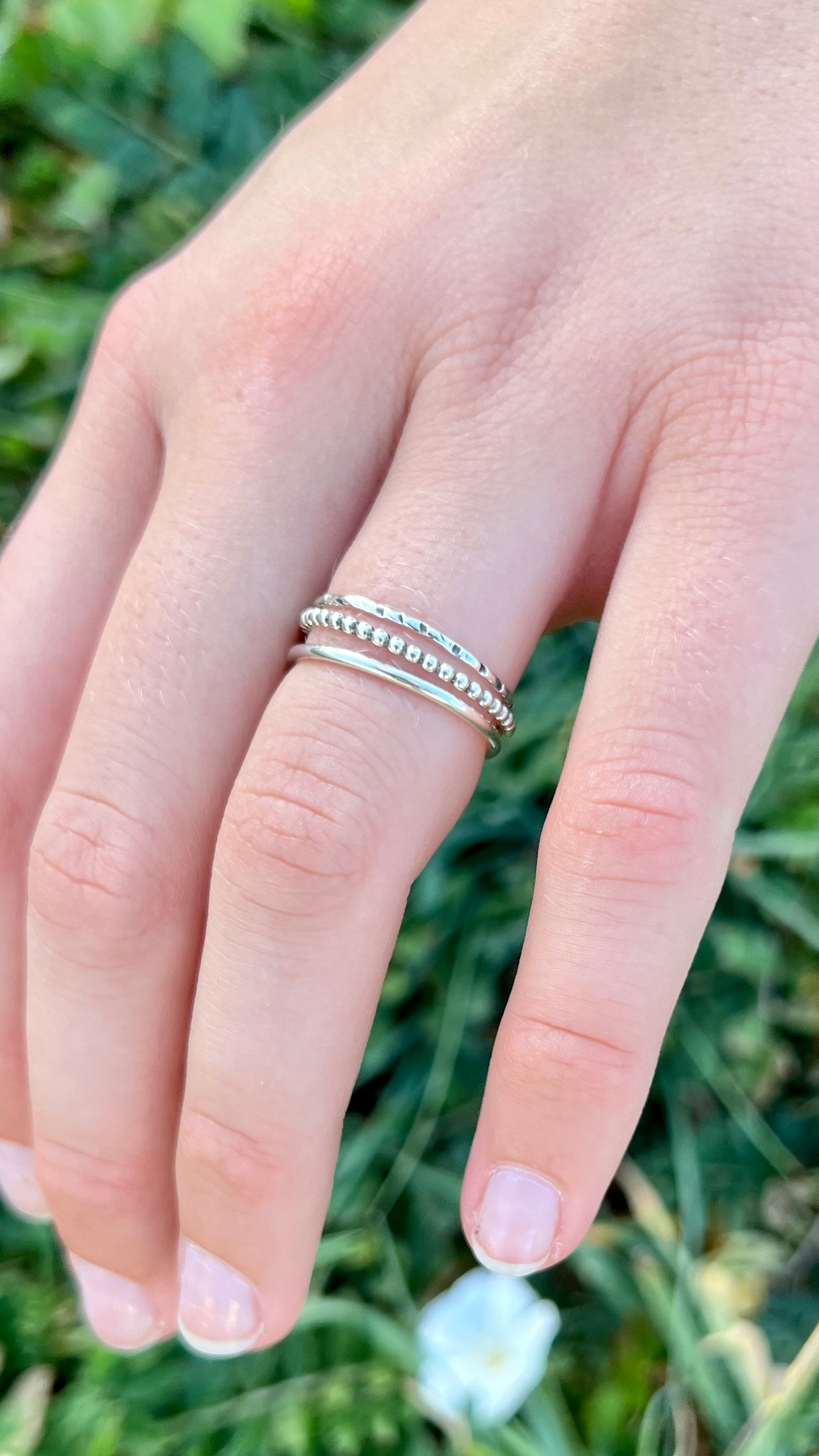 Sterling Silver Stackable ring Sets