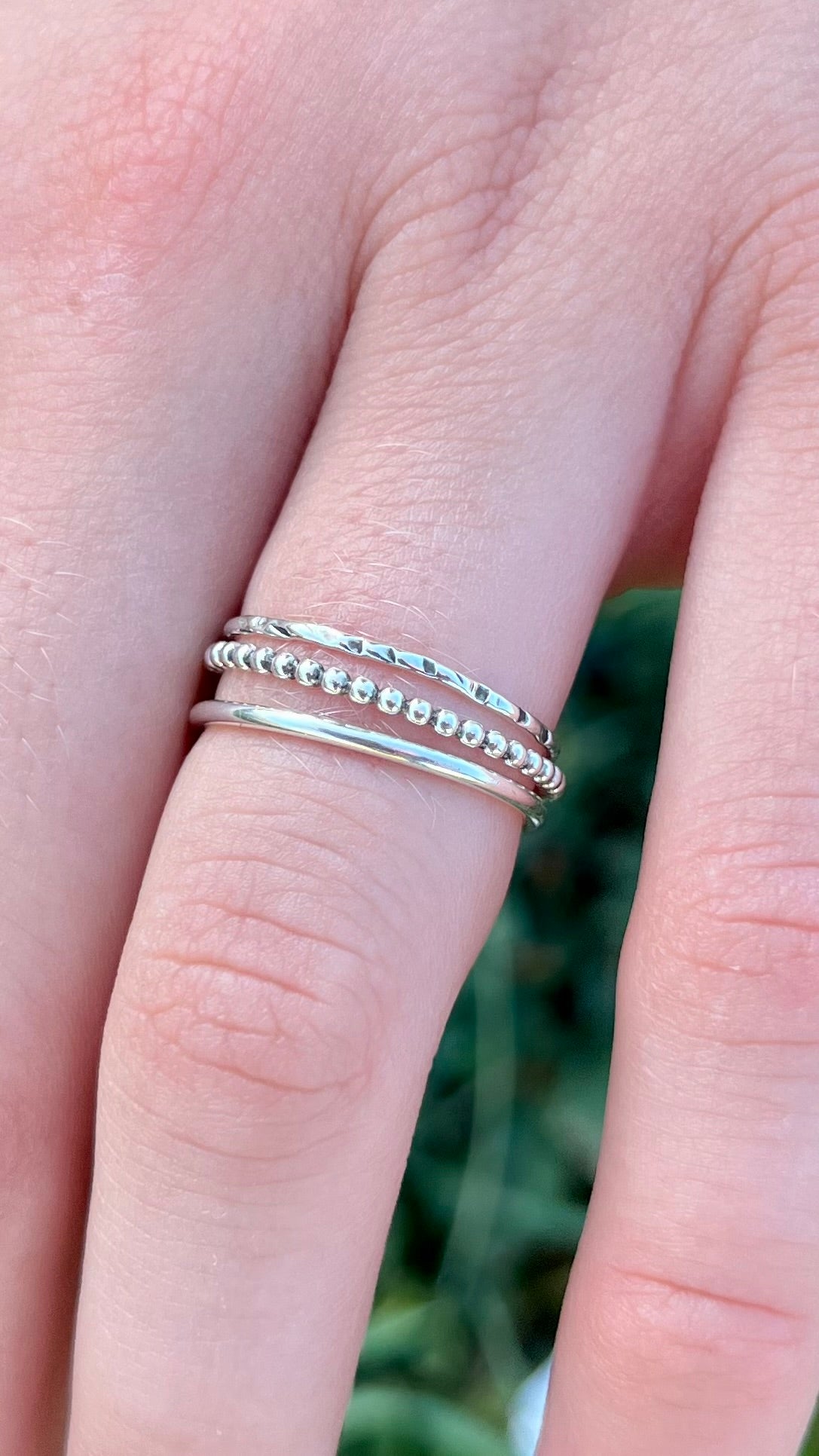 Sterling Silver Stackable rings