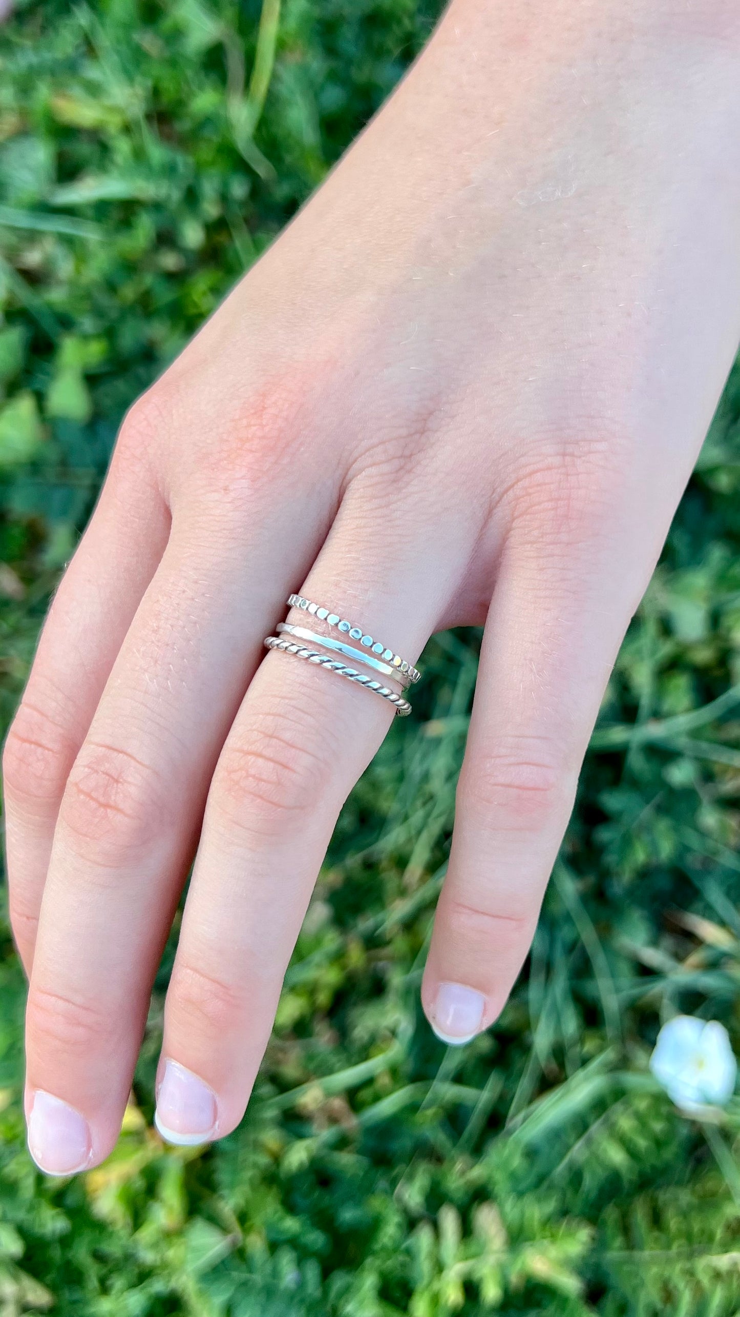 Sterling Silver Stackable ring Sets
