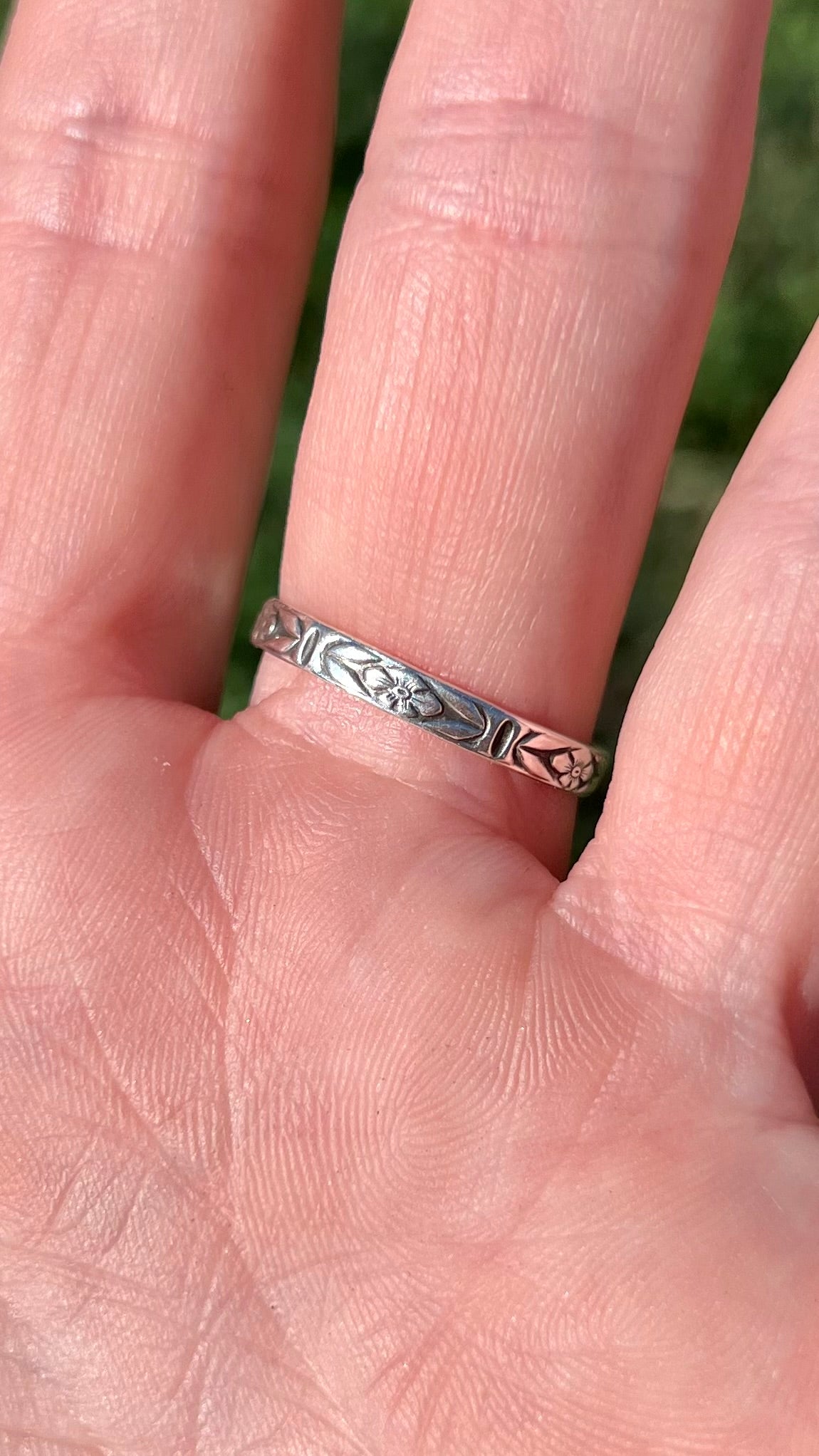 Blue Pietersite Sterling Silver Ring - Motivation, Manifestation, New Beginnings, Strength