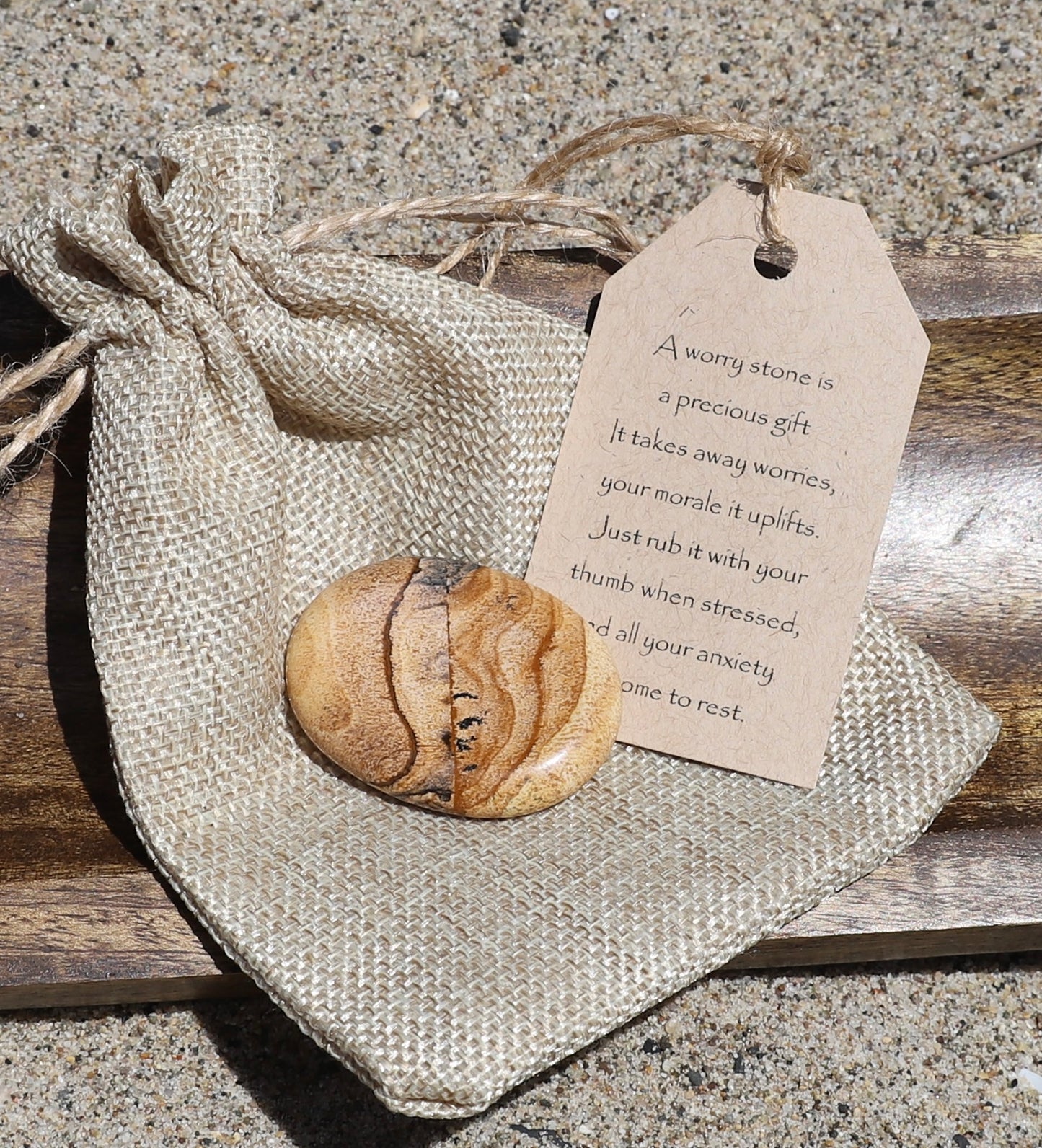Worry Stone Gift set-Oval Shape