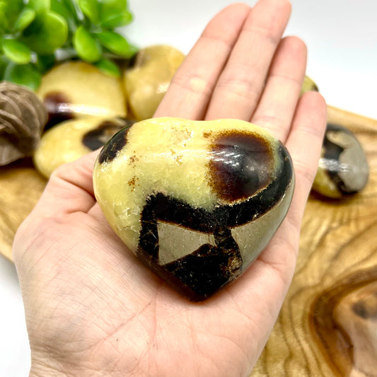 Septarian Puffy Heart