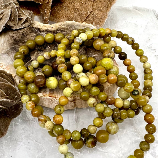 Yellow Opal Bracelet - Confidence, Clarity, Love, Anxiety, Trauma, Patience