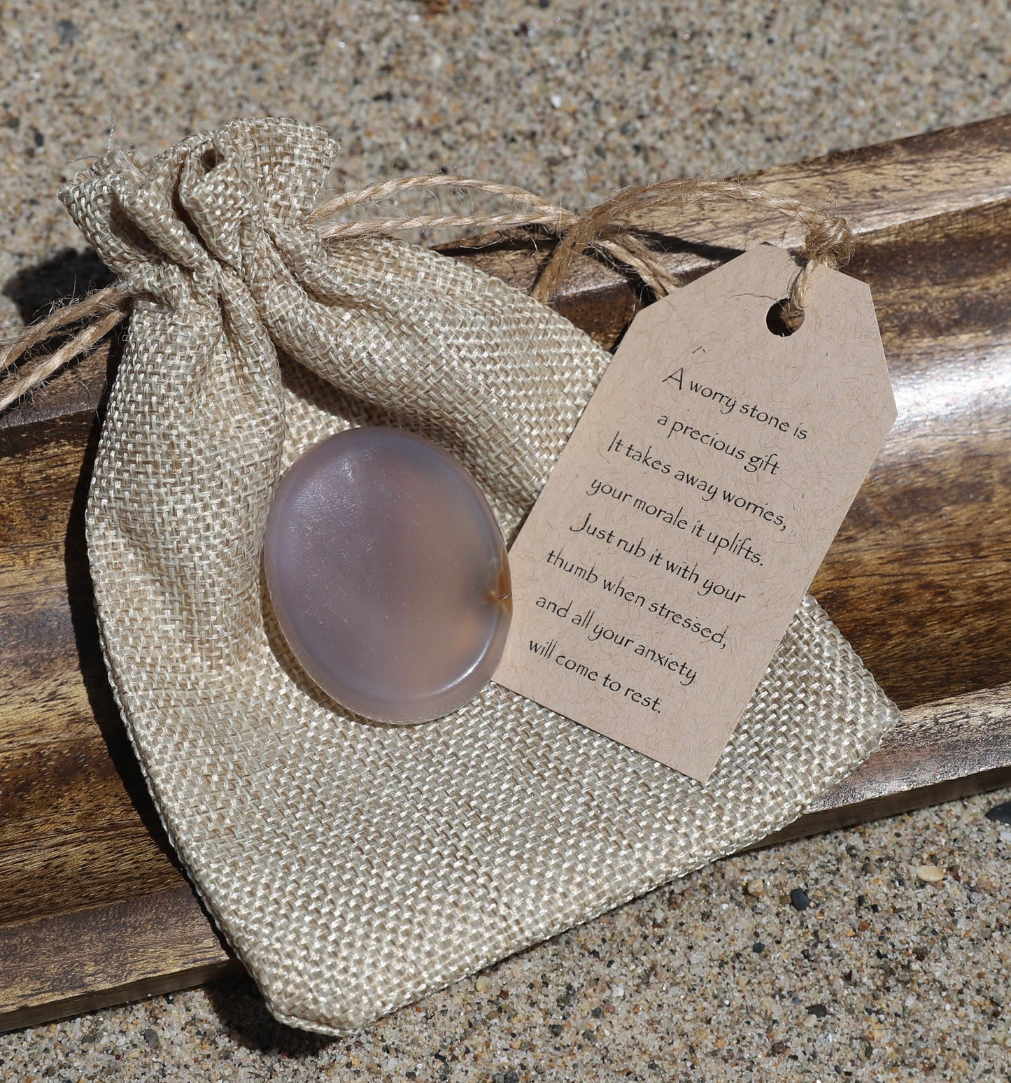 Worry Stone Gift set-Oval Shape