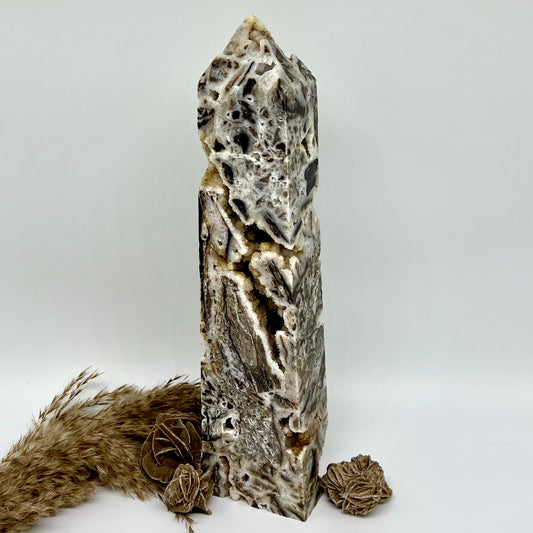 Sphalerite XXL Druzy Tower