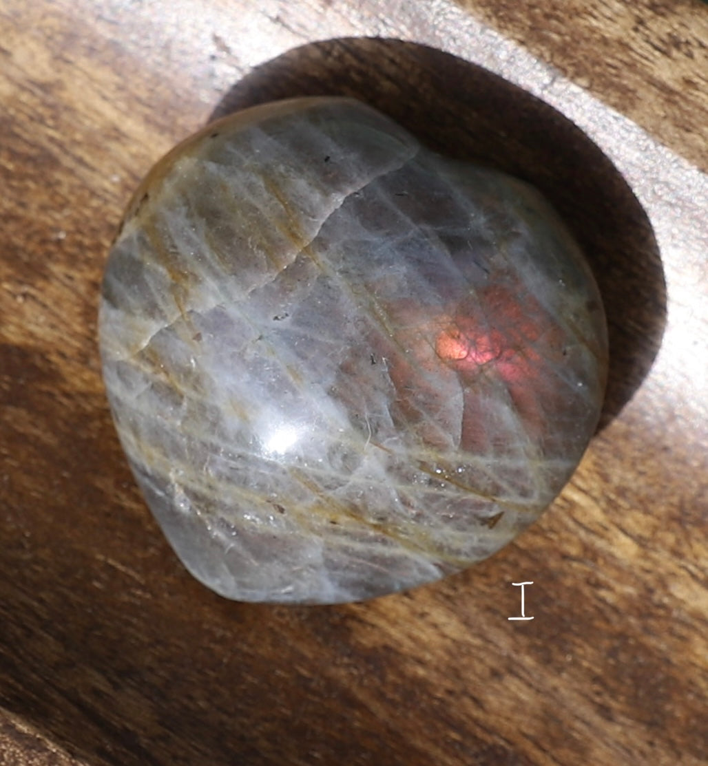 Sunset Labradorite Small Heart