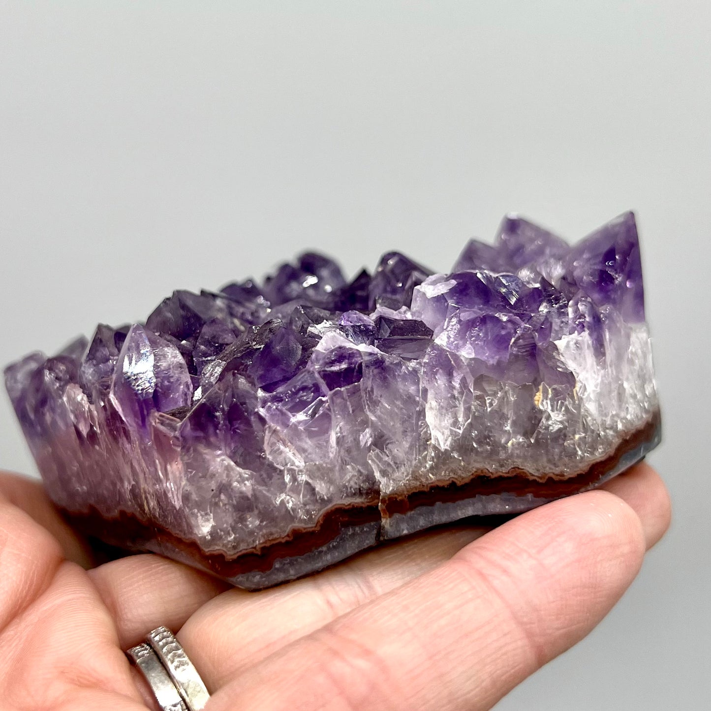 Amethyst Geode Heart