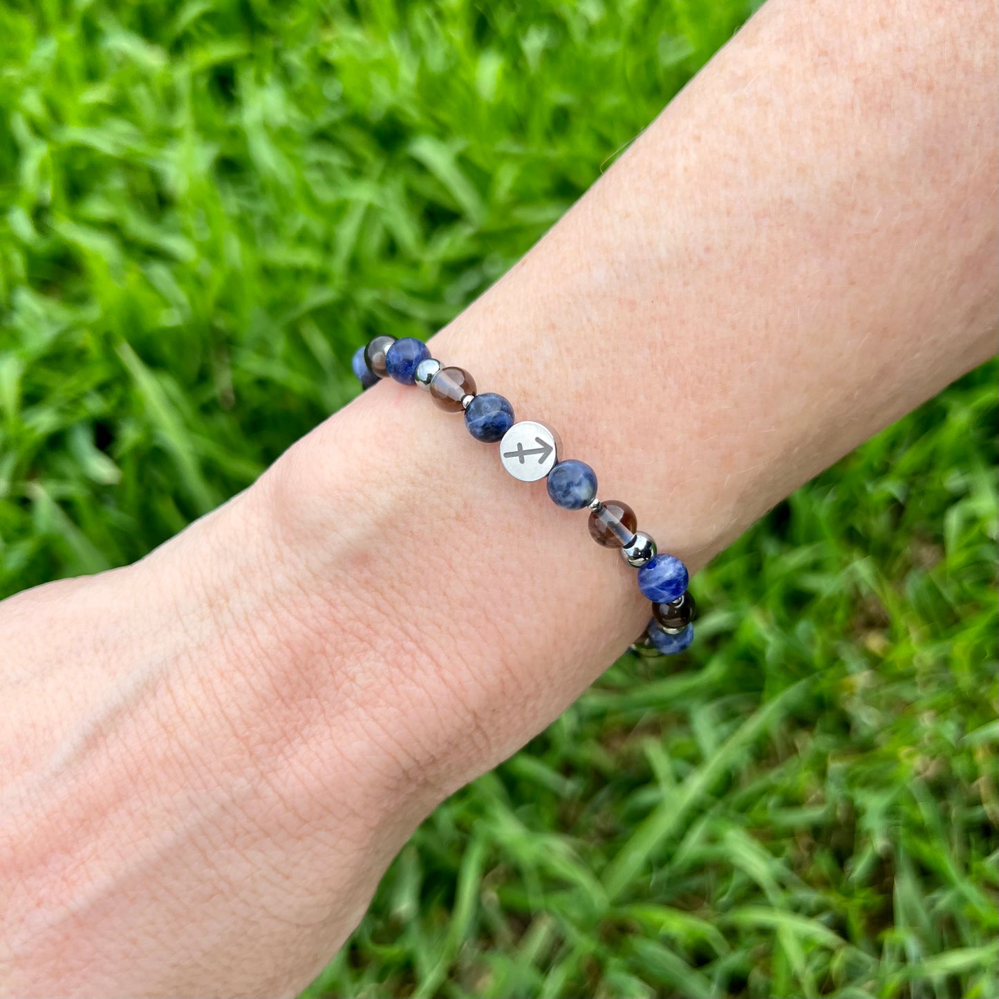 Sagittarius Zodiac Bracelet - Promotes Balance, Courage, Strength, Releases Negative Energy