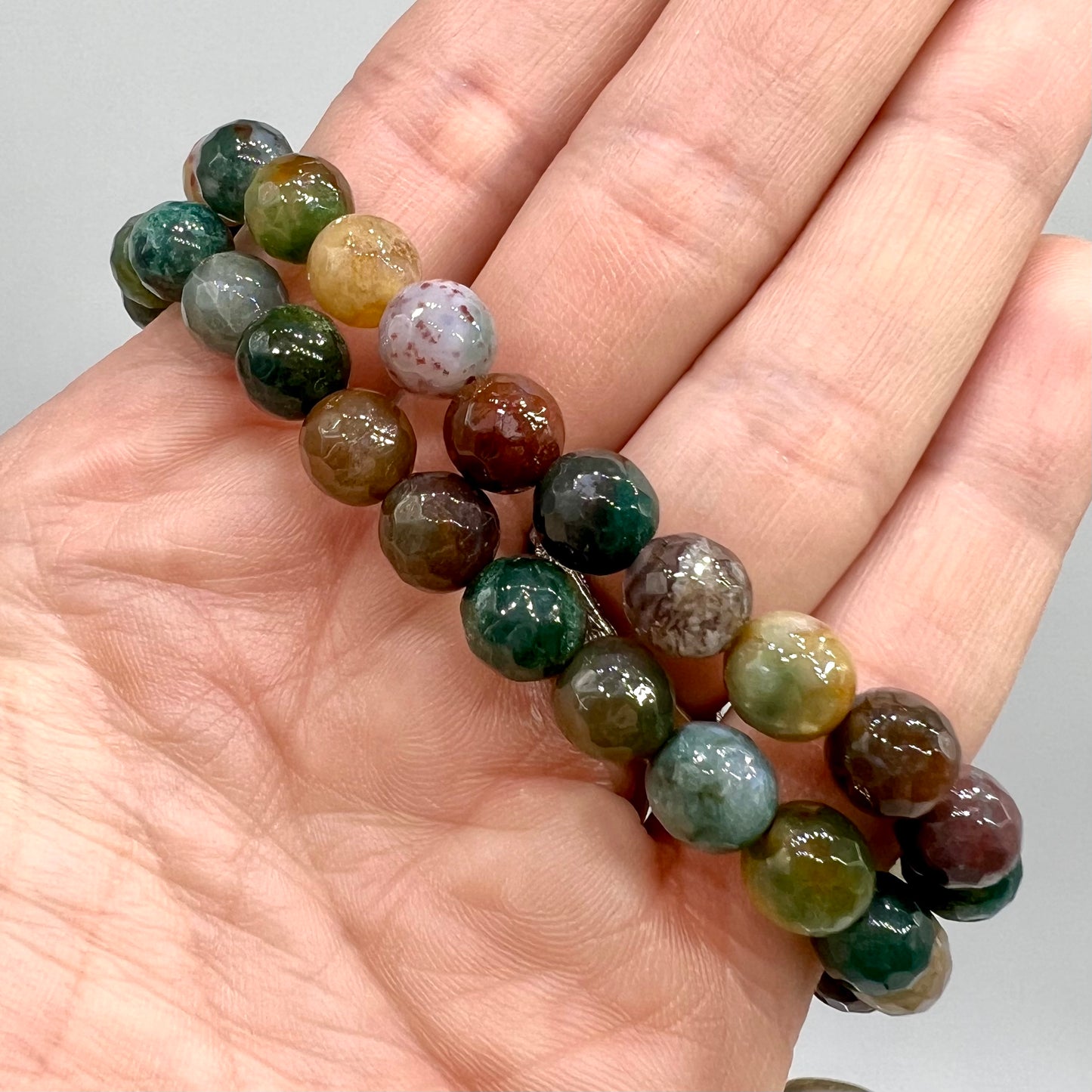 Ocean Jasper Bracelet - PTSD, Motivation, Happiness, Passion, Opportunities, Purification, Nurturing