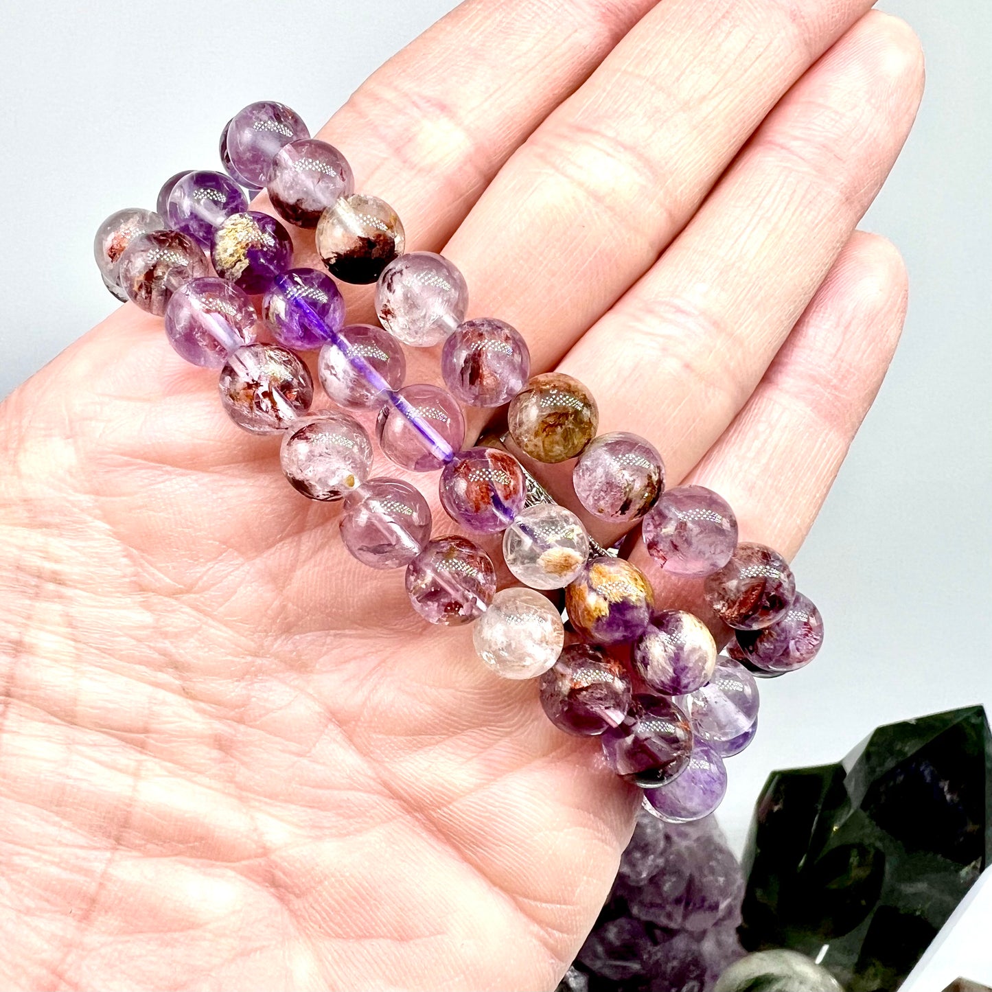 Purple Phantom Bracelet - Success, Wealth, Spiritual Awareness, Self Growth, Good Luck & Fortune