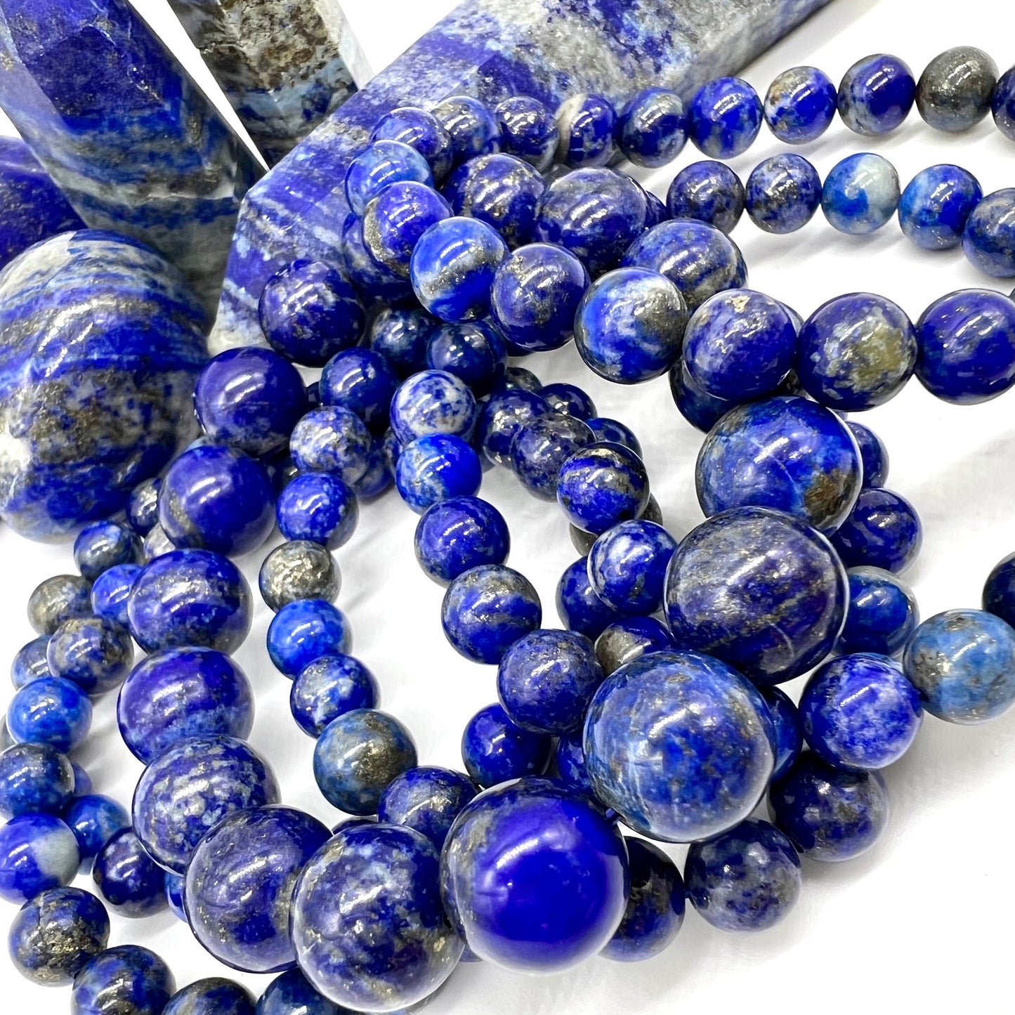 Lapis Lazuli Bracelet - Mental Strength, Balance, Wisdom, Truth, Communication