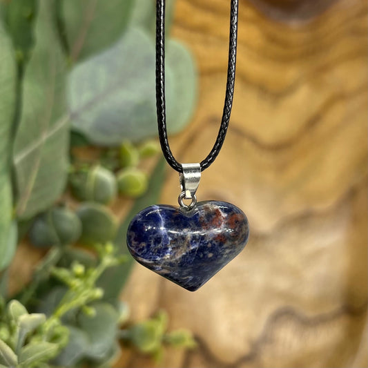 Sodalite Heart Necklace