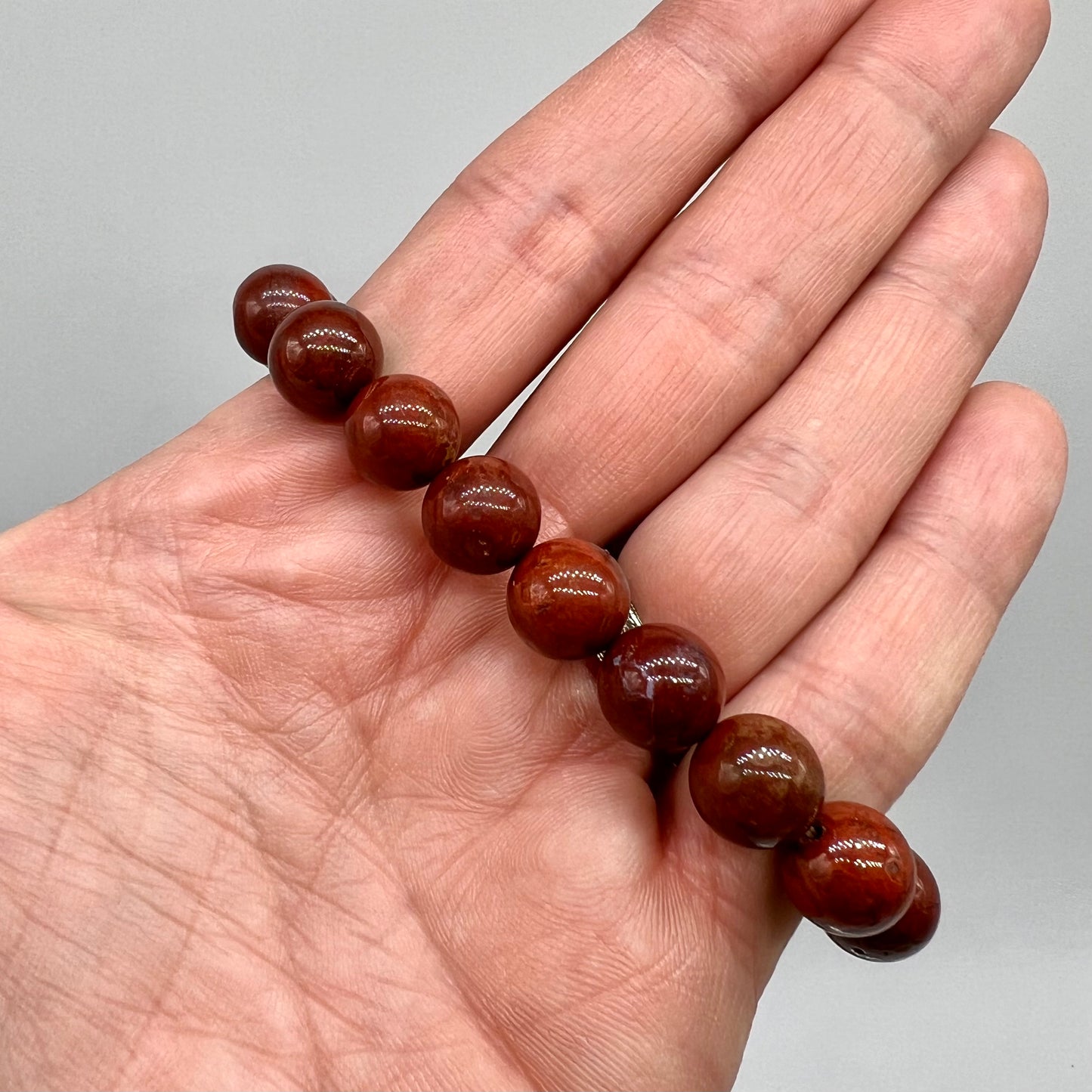 Red Jasper Bracelet - Motivation, New beginnings, Protection, Leadership, Joy