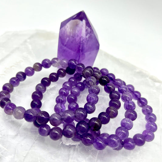 Amethyst Bracelet - Clarity, Awareness, Sobriety, Wisdom