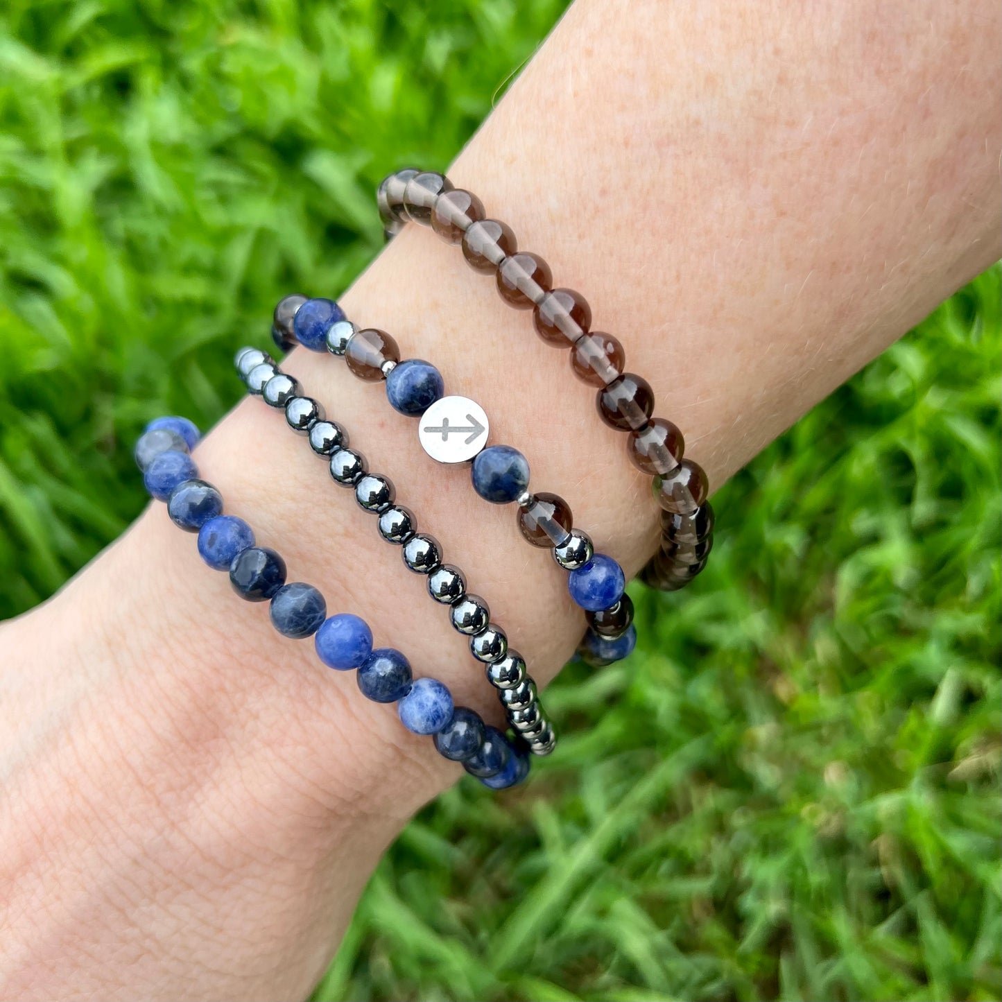 Sagittarius Zodiac Bracelet - Promotes Balance, Courage, Strength, Releases Negative Energy